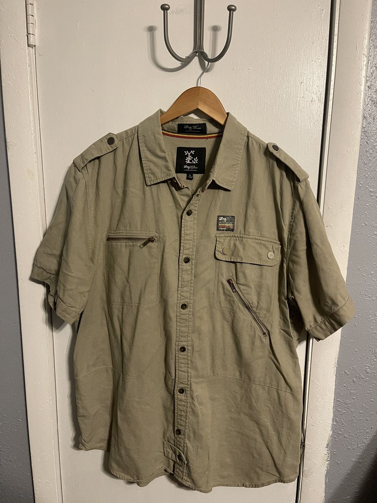 LRG Vintage LRG Safari Shirt Size US XL / EU 56 / 4 - 1 Thumbnail