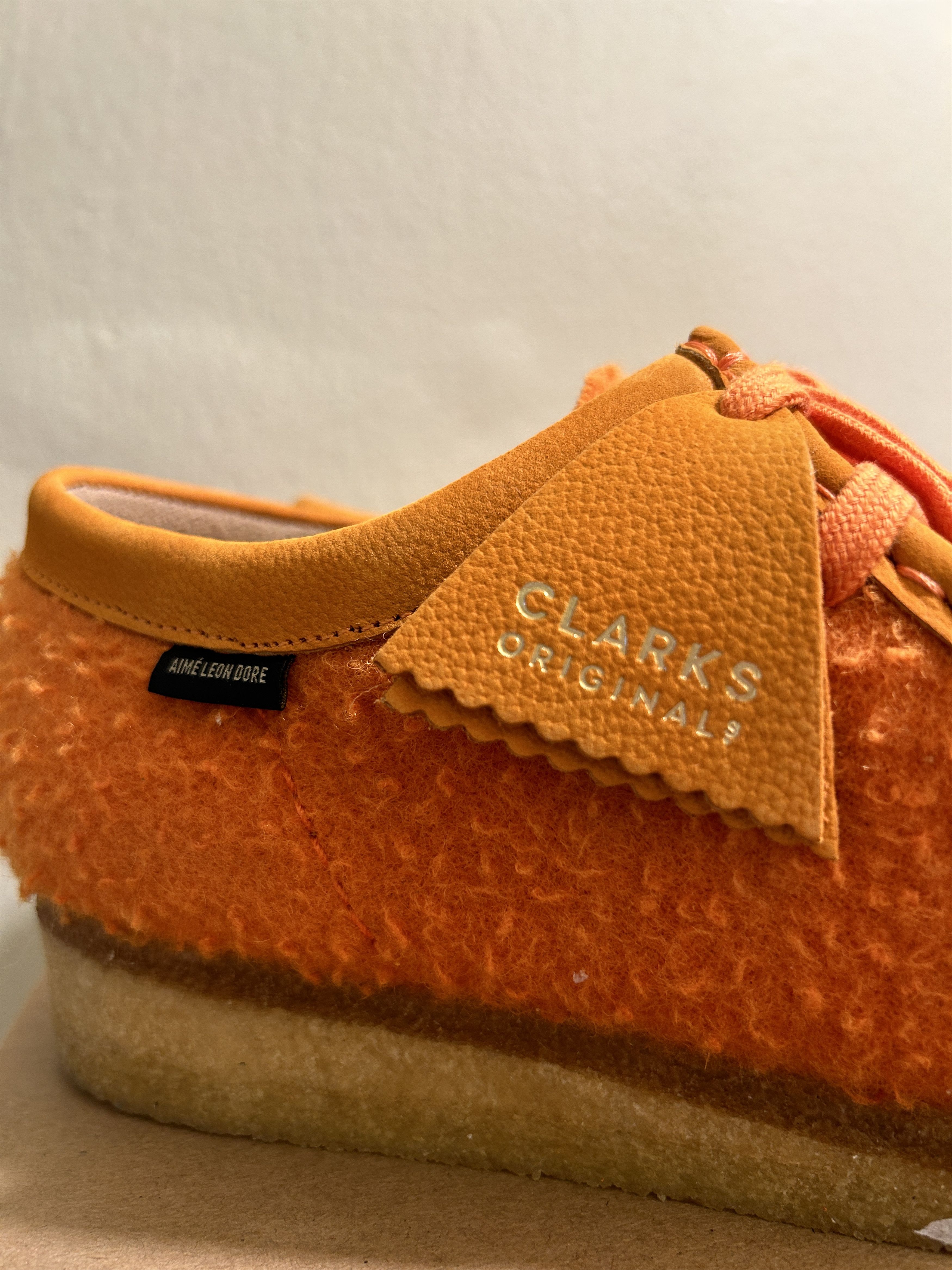 Clark's x Aime Leon Dre orange CLARKS ORIGINALS X AIME LEON DORE