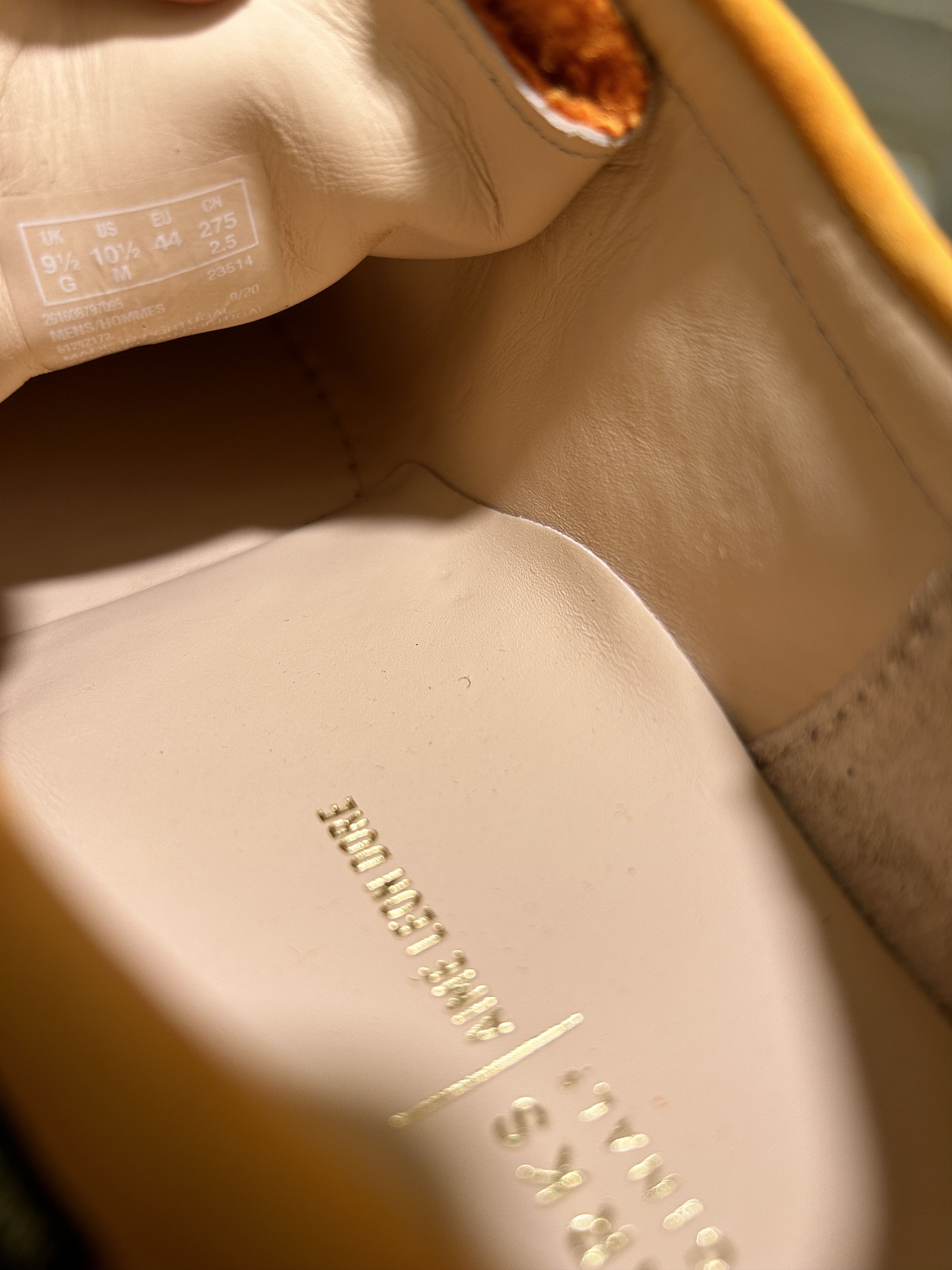 Aime Leon Dore × Clarks WALLABEE ORANGE CASENTINO WOOL Size US 10.5 / EU 43-44 - 9 Thumbnail