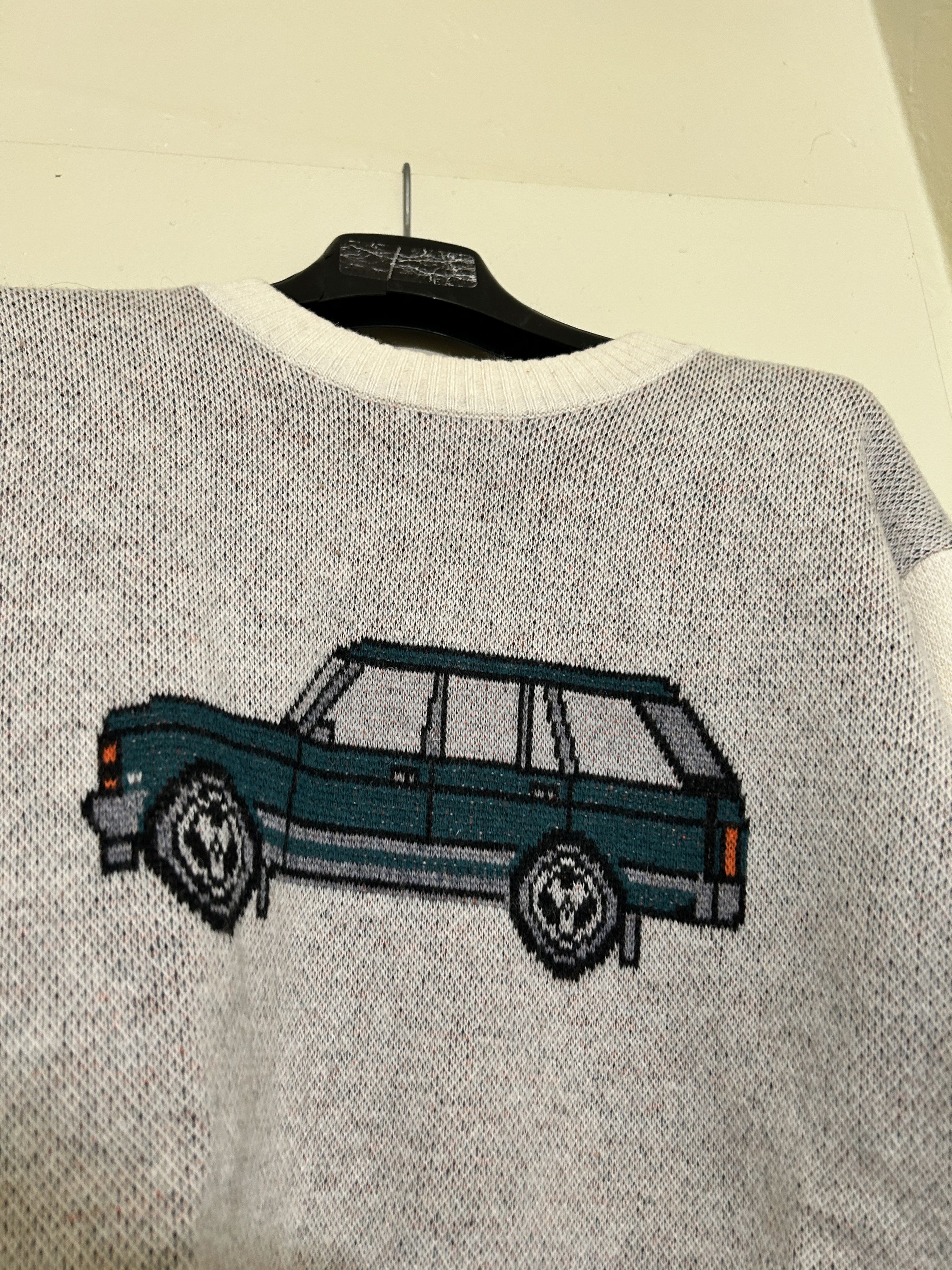 Aime Leon Dore Aime leon dore Car knit sweater parmesan cream "jeep" Size US S / EU 44-46 / 1 - 3 Thumbnail