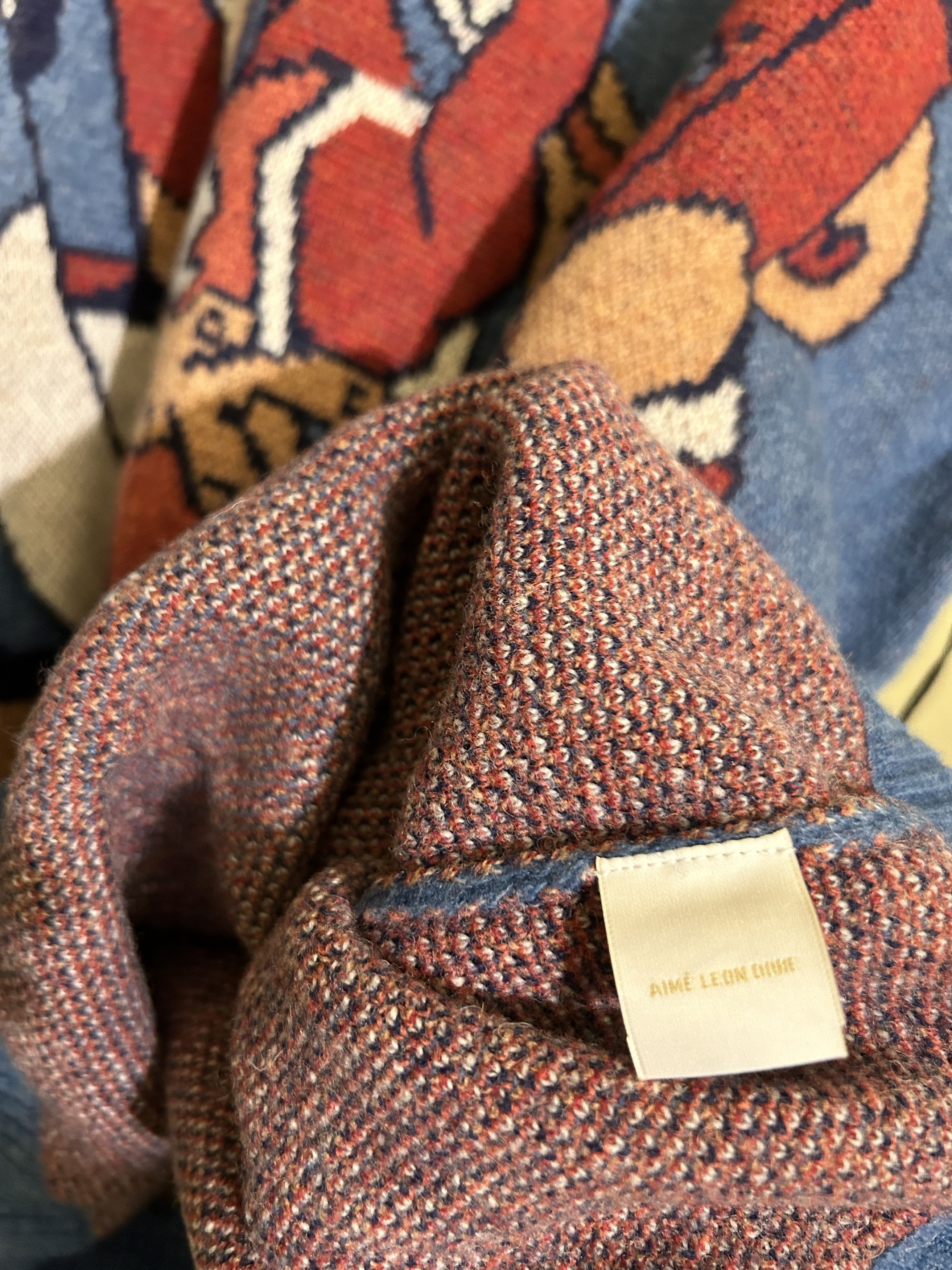 Aime Leon Dore Aime Leon Dore Molina Dunk Sweater FW2020 John Starks Size US L / EU 52-54 / 3 - 4 Thumbnail