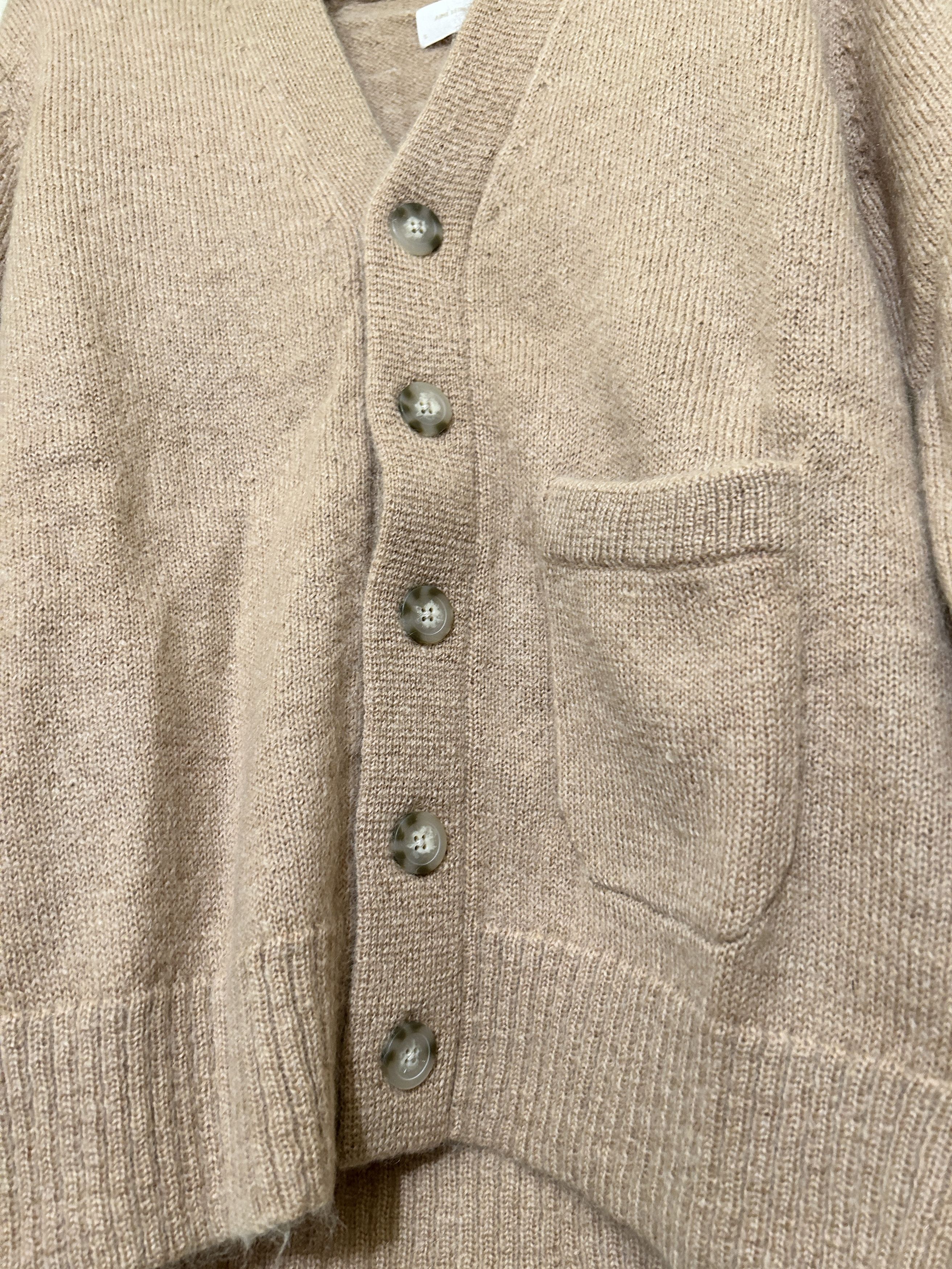 Aime Leon Dore Aime Leon Dore Mohair cardigan Sweater Tan Wool Size US S / EU 44-46 / 1 - 3 Thumbnail