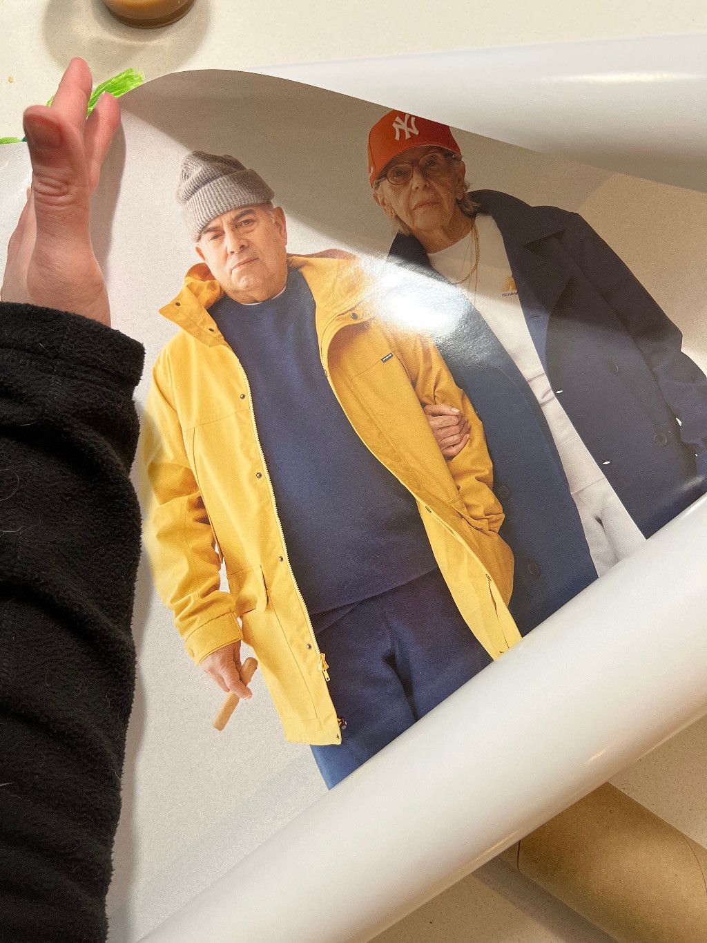Aime Leon Dore × New Balance "runners aren't normal" 827 poster Yellow Size ONE SIZE - 4 Thumbnail