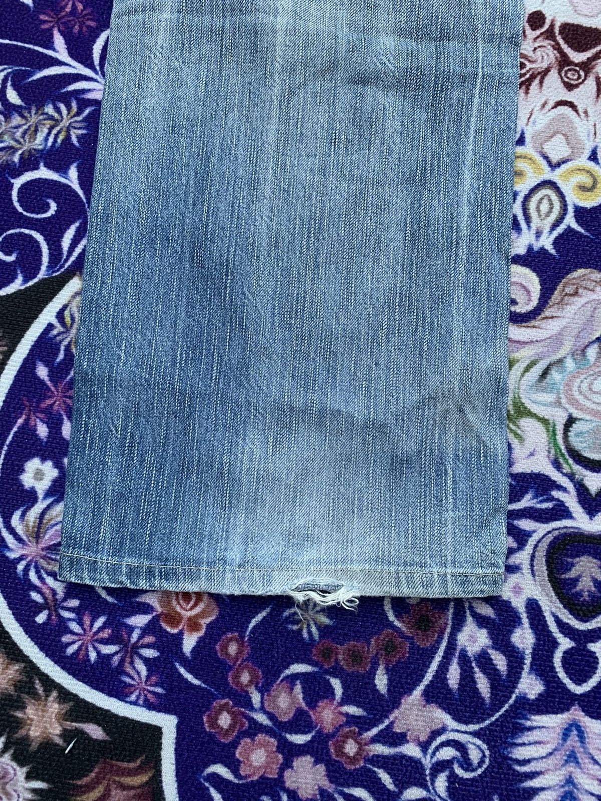 Edwin Vintage Edwin 503 Distressed Denim Size US 35 - 7 Thumbnail
