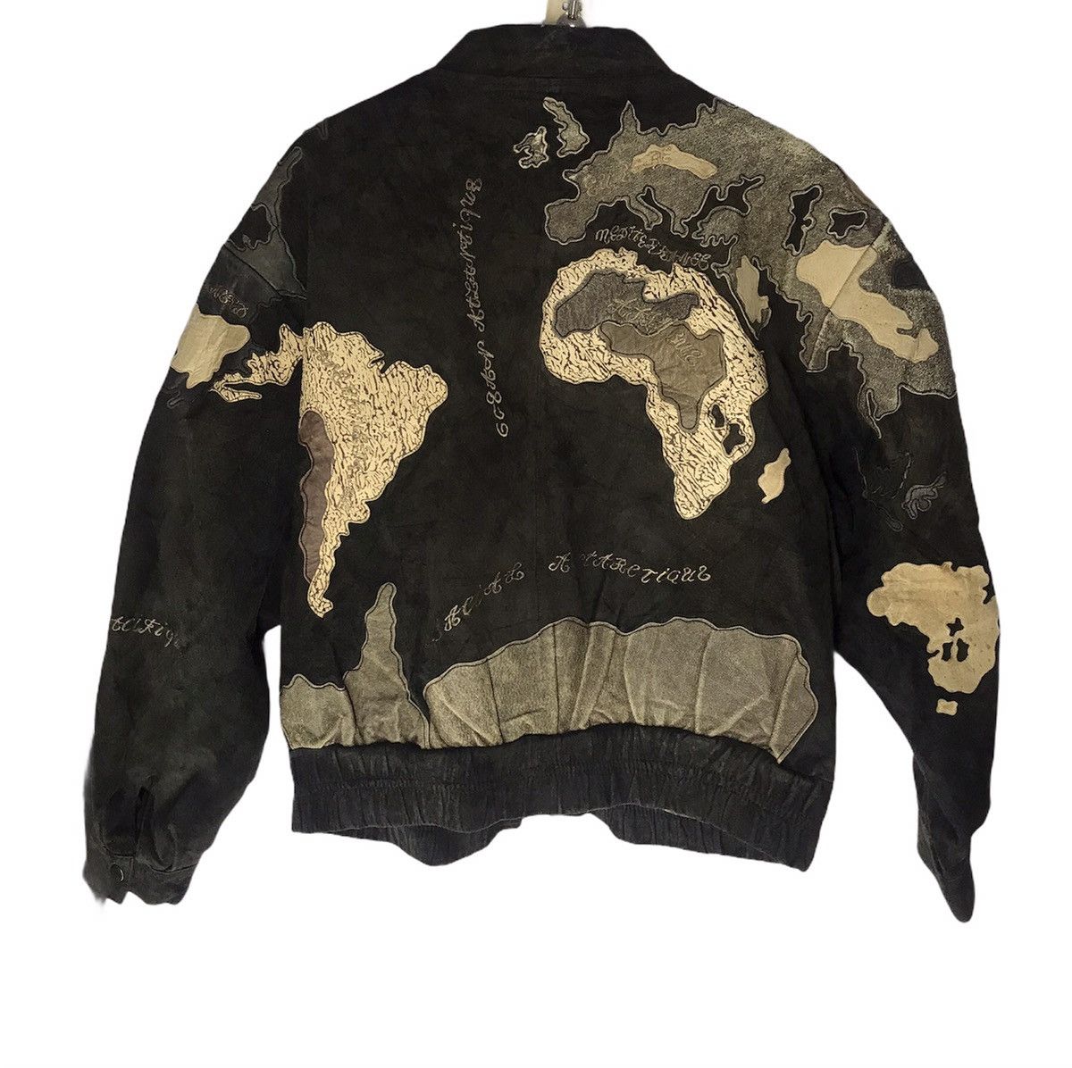Banana Republic × Vintage 🔥BIDDING NOW🔥vtg banana republic jacket leather patchwork Size US M / EU 48-50 / 2 - 2 Thumbnail