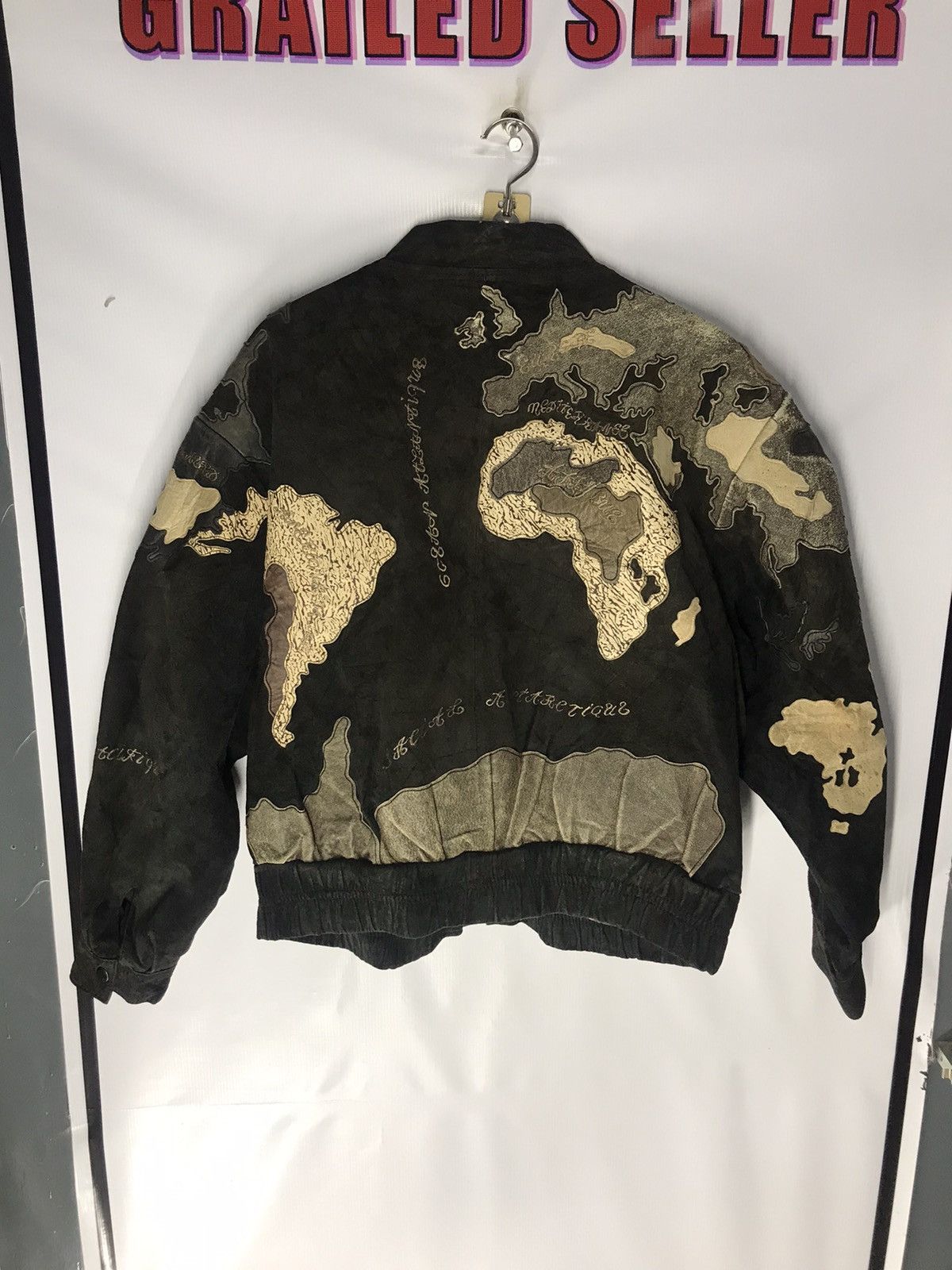 Banana Republic × Vintage 🔥BIDDING NOW🔥vtg banana republic jacket leather patchwork Size US M / EU 48-50 / 2 - 9 Thumbnail