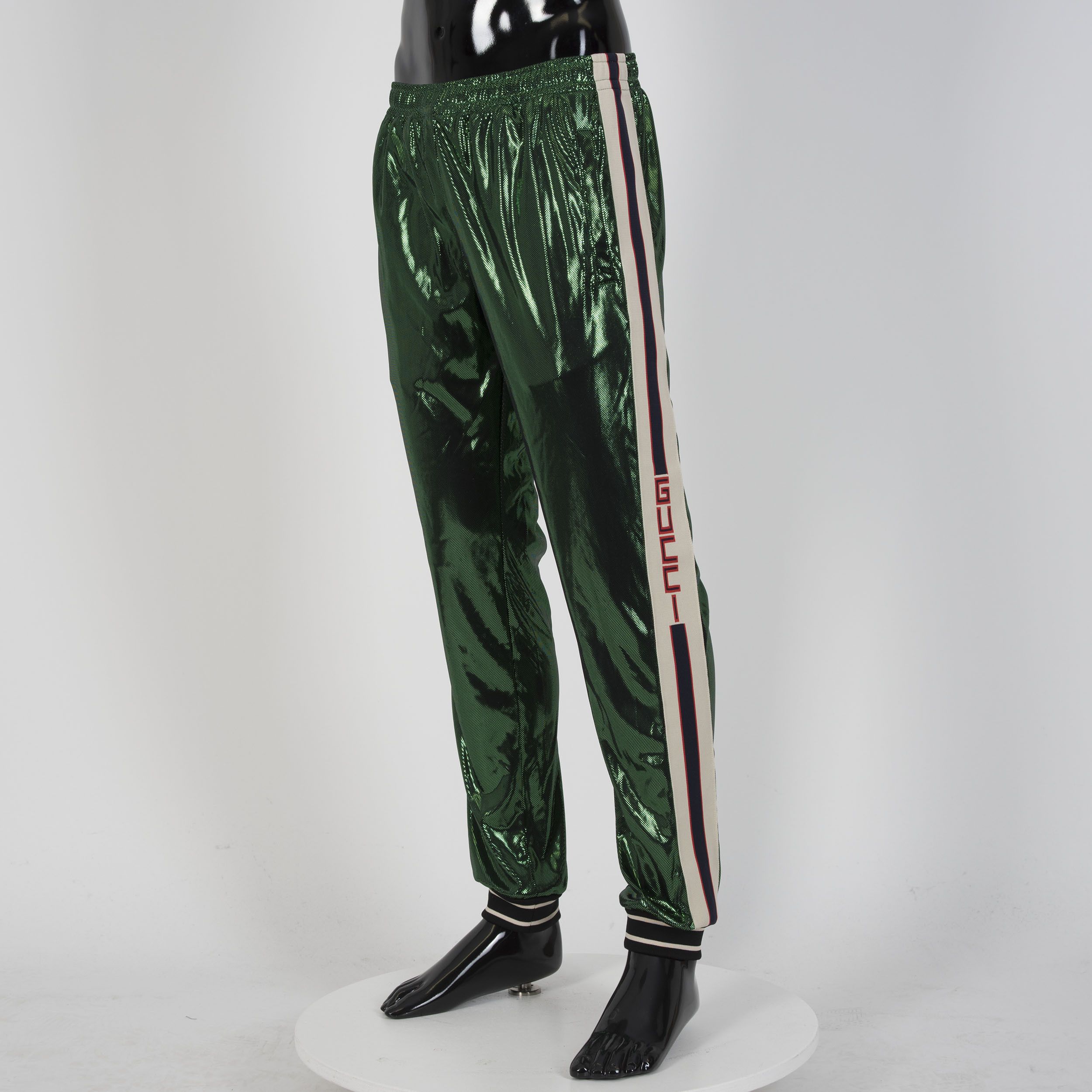 Gucci Oversized Laminated Jersey Jogging Pants Size US 28 / EU 44 - 1 Thumbnail