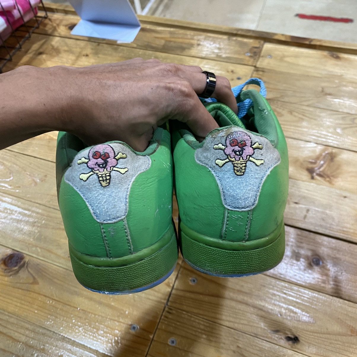 Icecream × Reebok BBC Ice Cream Board Flip 2 Island Green Size US 9 / EU 42 - 9 Thumbnail
