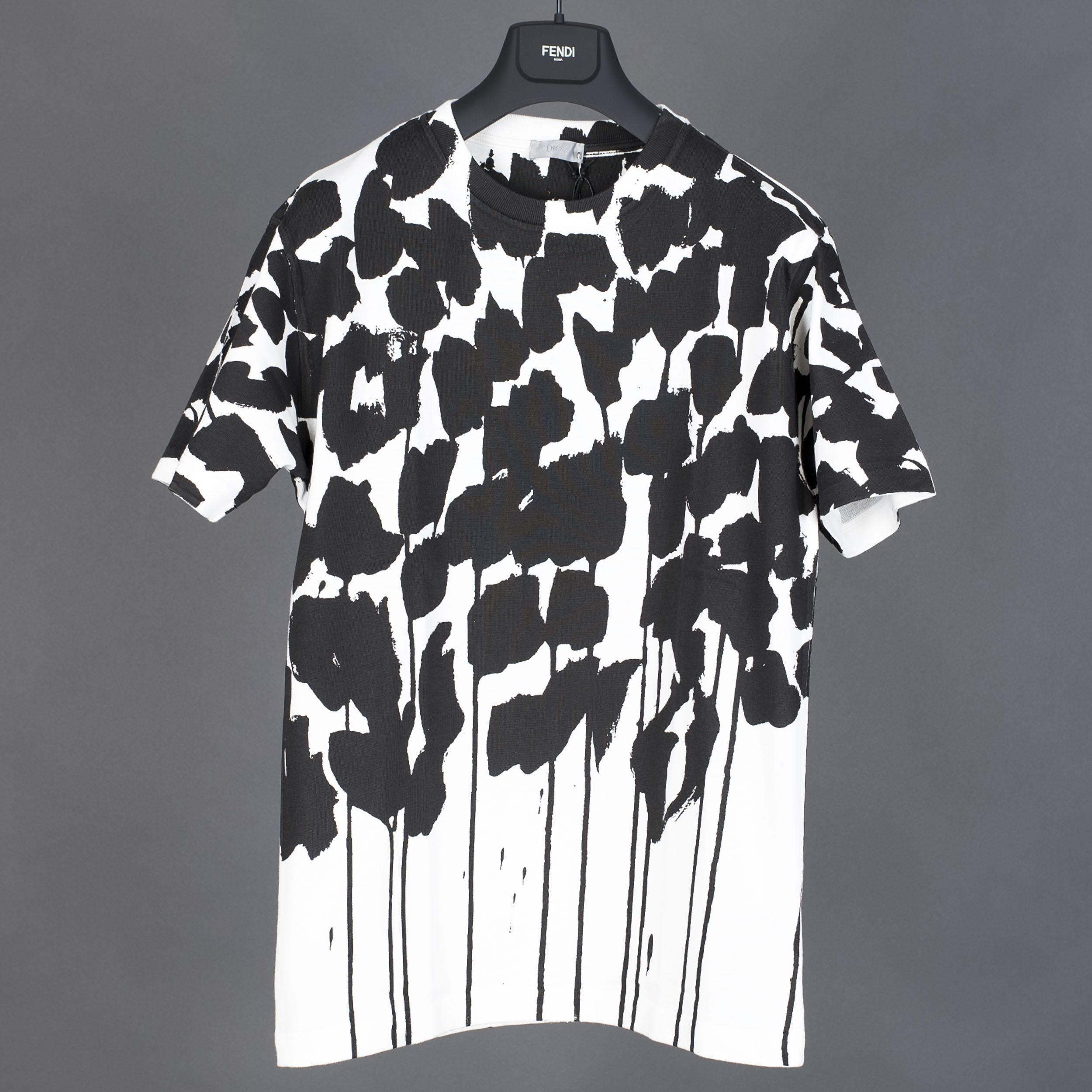 Dior × Kim Jones DIOR x RAYMOND PETTIBON Limited Cotton Jersey Tshirt Size US XS / EU 42 / 0 - 1 Thumbnail