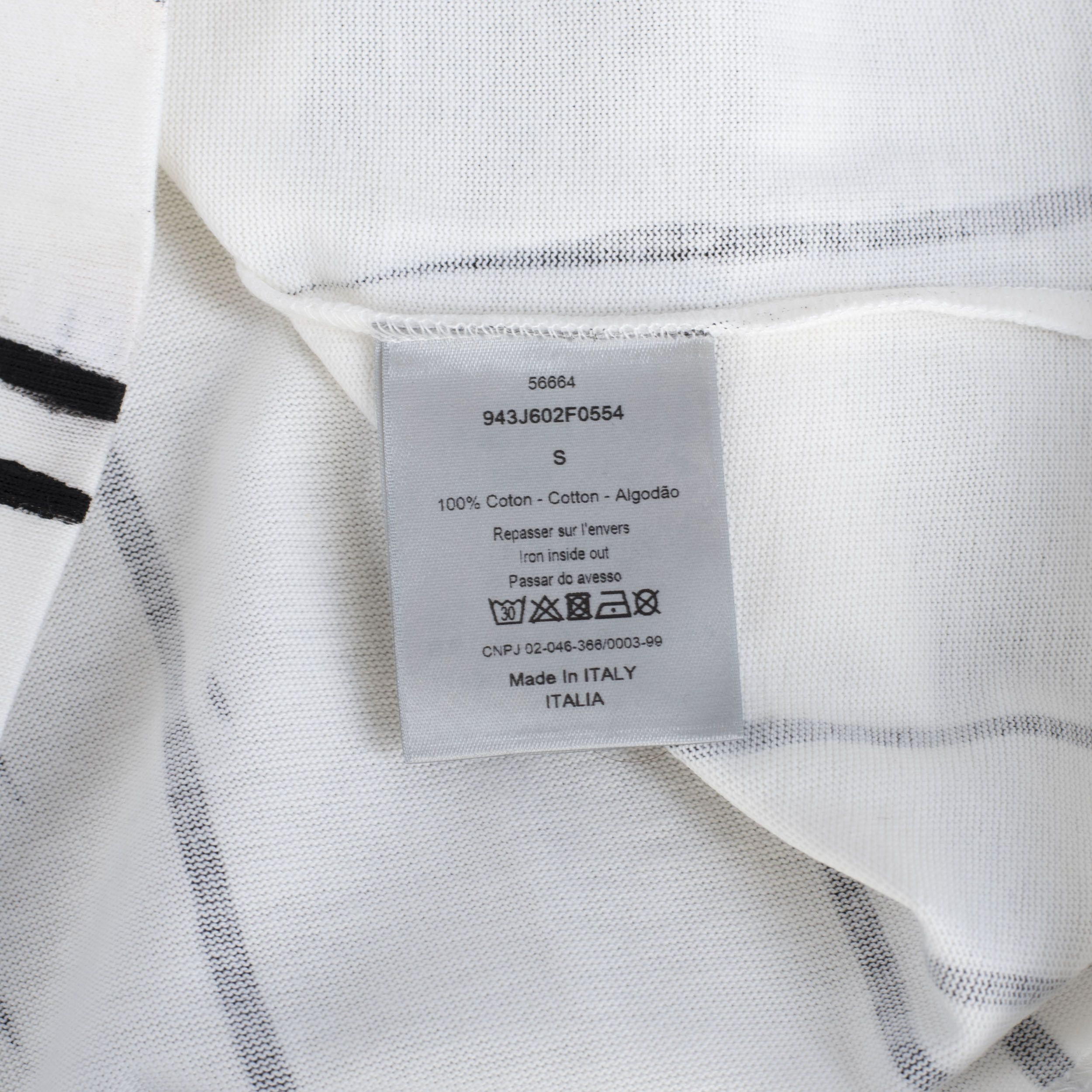 Dior × Kim Jones DIOR x RAYMOND PETTIBON Limited Cotton Jersey Tshirt Size US XS / EU 42 / 0 - 9 Thumbnail
