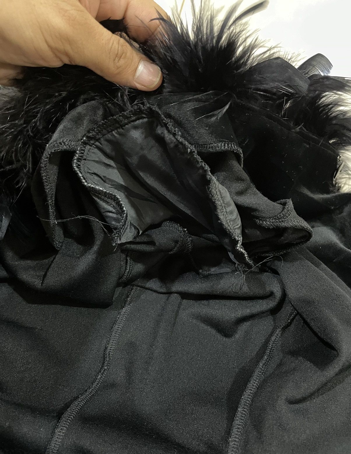 Other LAST PIECE Scot Club Faux Feather Jacket Size M / US 6-8 / IT 42-44 - 11 Thumbnail