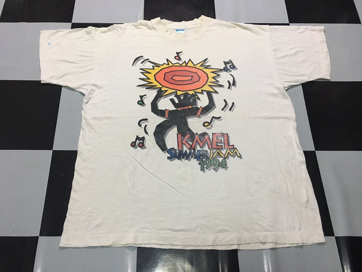 Band Tees × Rap Tees × Vintage Vintage Kmel summer jam shirt tour 1994 Public enemy Size US XL / EU 56 / 4 - 2 Thumbnail