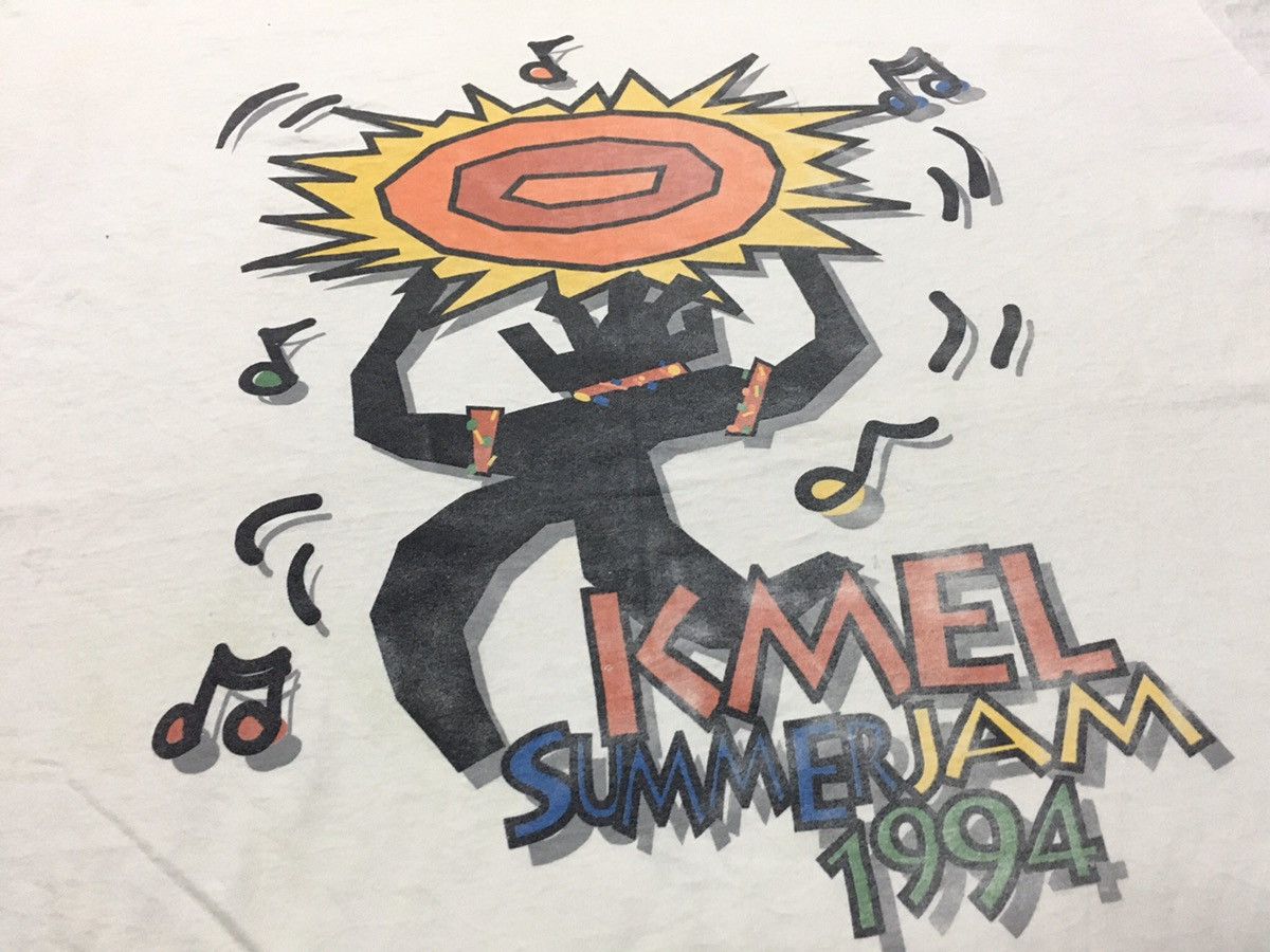 Band Tees × Rap Tees × Vintage Vintage Kmel summer jam shirt tour 1994 Public enemy Size US XL / EU 56 / 4 - 3 Thumbnail