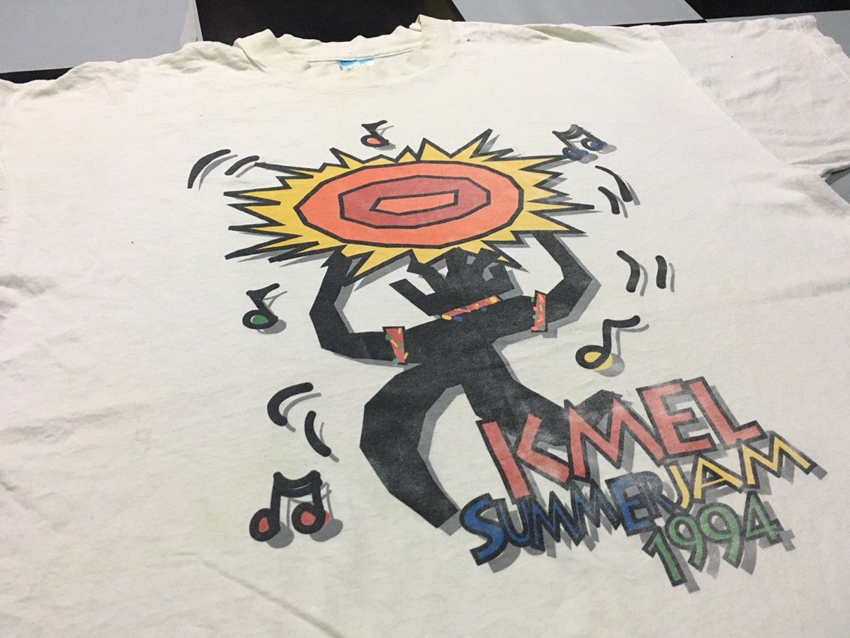 Band Tees × Rap Tees × Vintage Vintage Kmel summer jam shirt tour 1994 Public enemy Size US XL / EU 56 / 4 - 1 Thumbnail