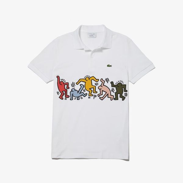 Polo lacoste 2024 keith haring