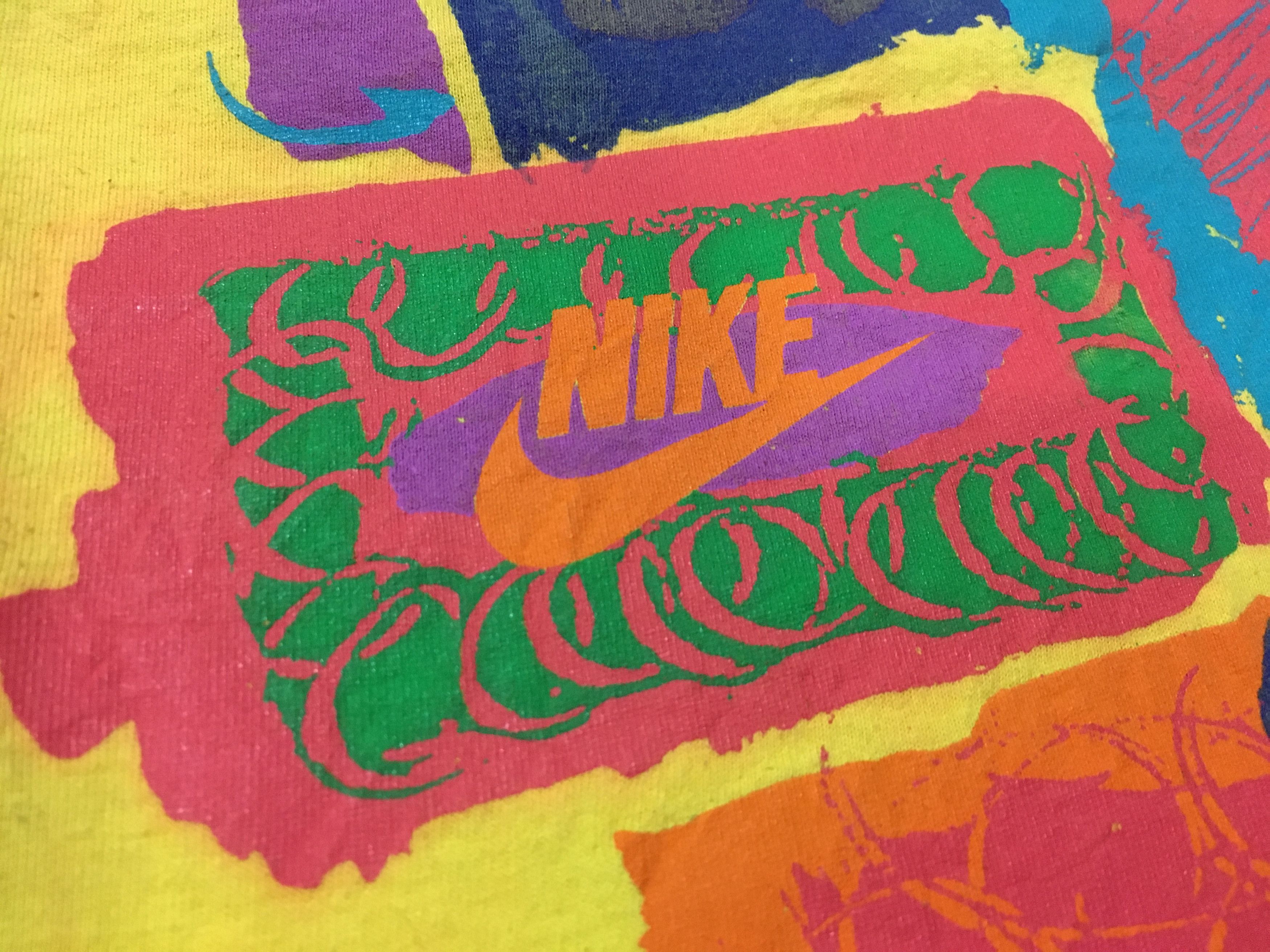 Nike × Vintage Vintage Nike Shirt 90s Art Graphic Single stitch Size US M / EU 48-50 / 2 - 5 Thumbnail