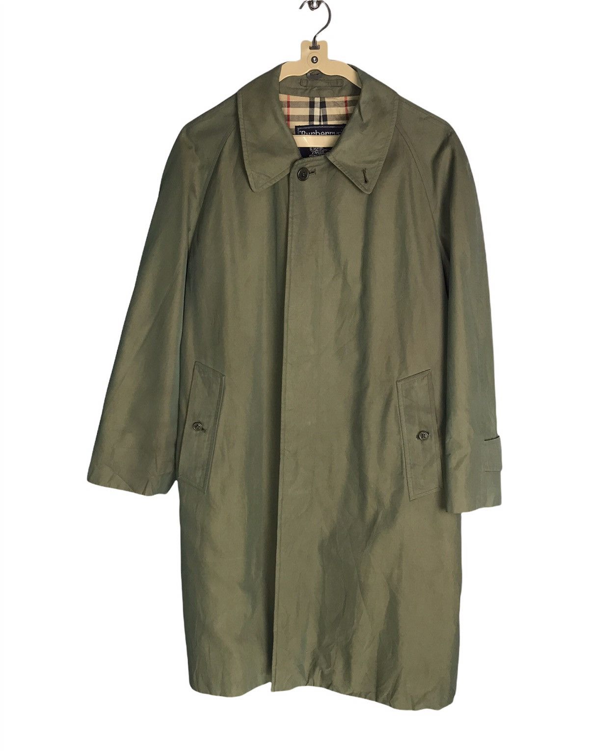 Burberry × Designer 🔥RARE🔥Burberry long coat jacket Size US M / EU 48-50 / 2 - 1 Thumbnail