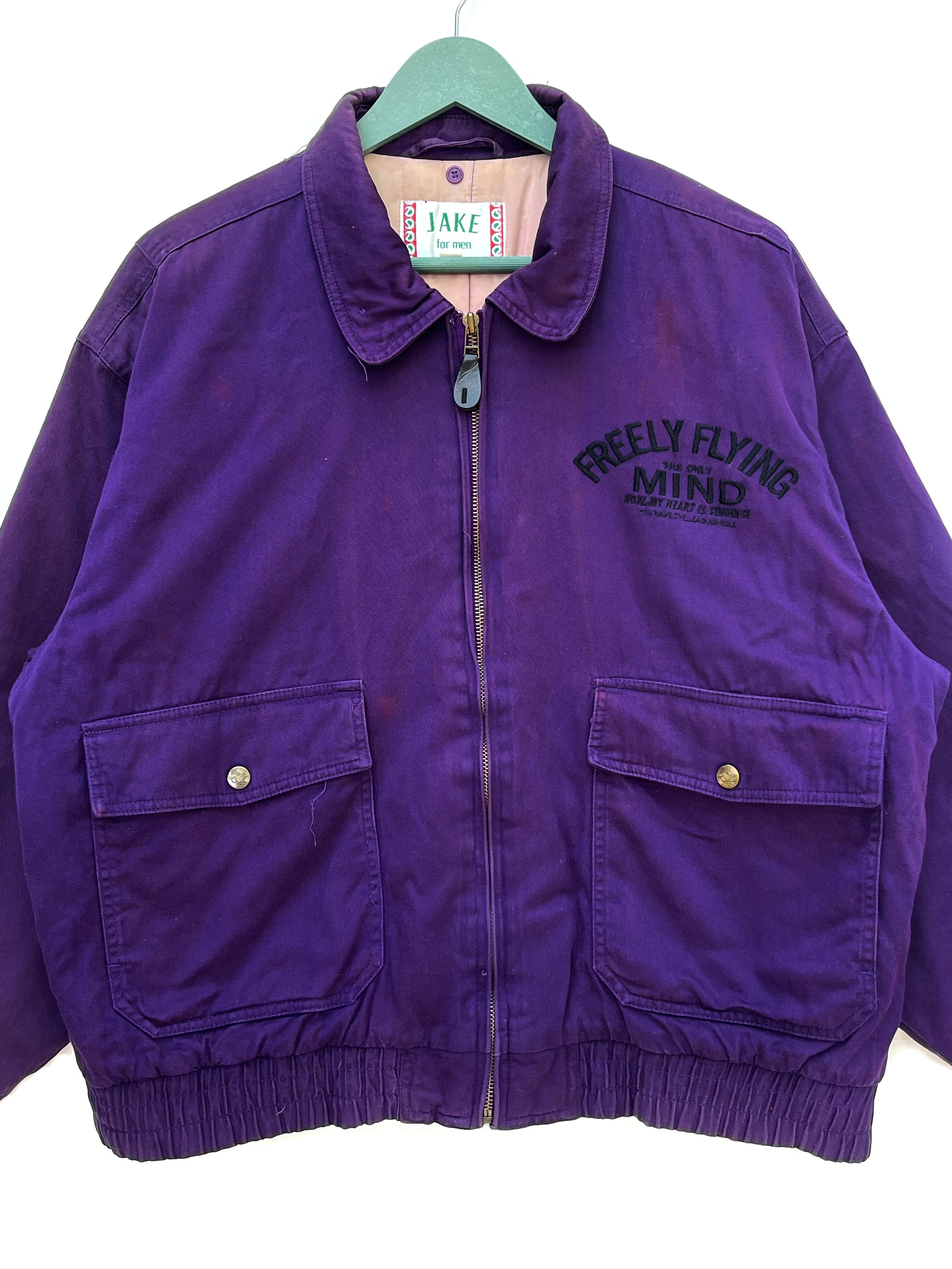 Vintage Vintage Jake For Men Bomber Jacket Size US XL / EU 56 / 4 - 3 Thumbnail