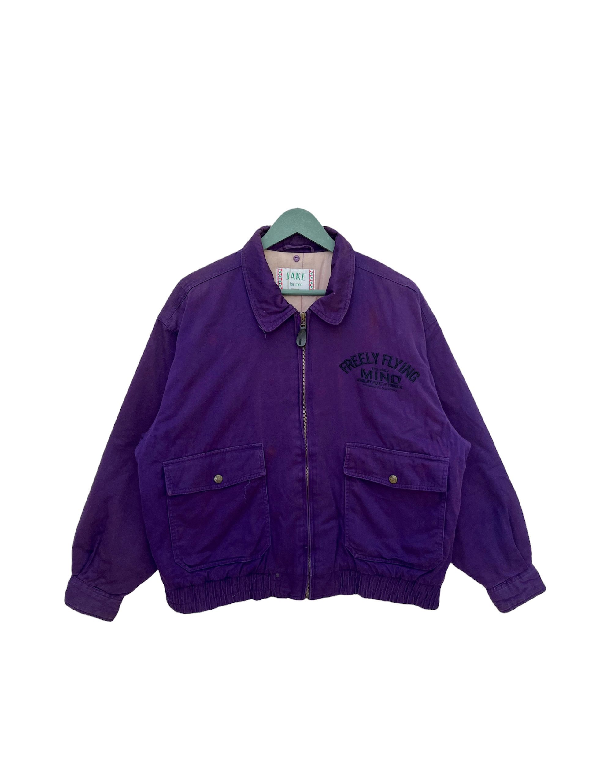 Vintage Vintage Jake For Men Bomber Jacket Size US XL / EU 56 / 4 - 1 Thumbnail