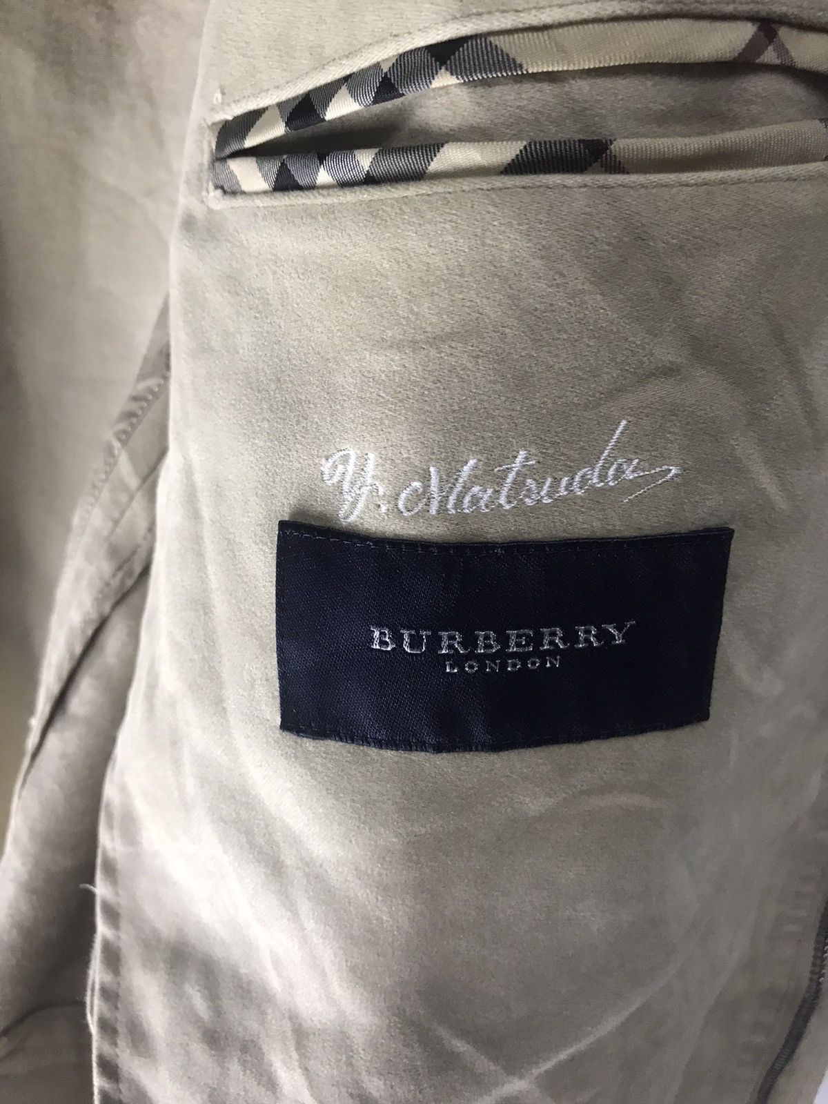 Burberry × Vintage Vintage Burberry zipper jacket three pocket Size US L / EU 52-54 / 3 - 3 Thumbnail