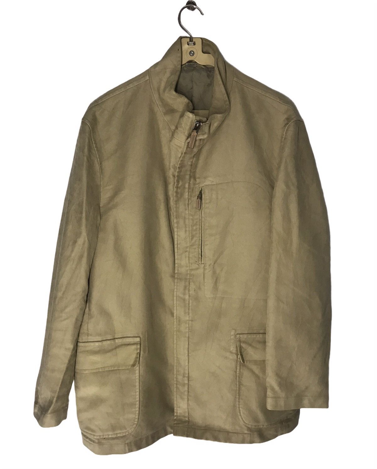 Burberry × Vintage Vintage Burberry zipper jacket three pocket Size US L / EU 52-54 / 3 - 1 Thumbnail