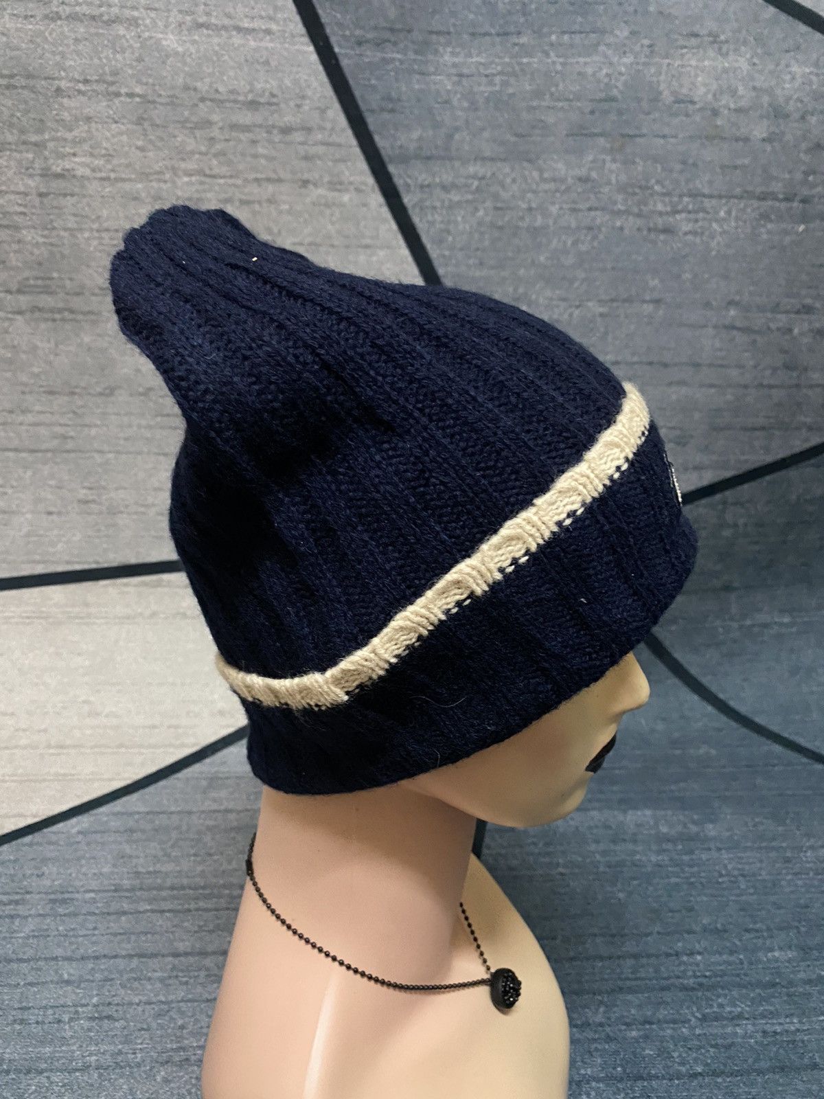 Japanese Brand SIASCONSET Patches Nice design Beanie Hat Size ONE SIZE - 3 Thumbnail