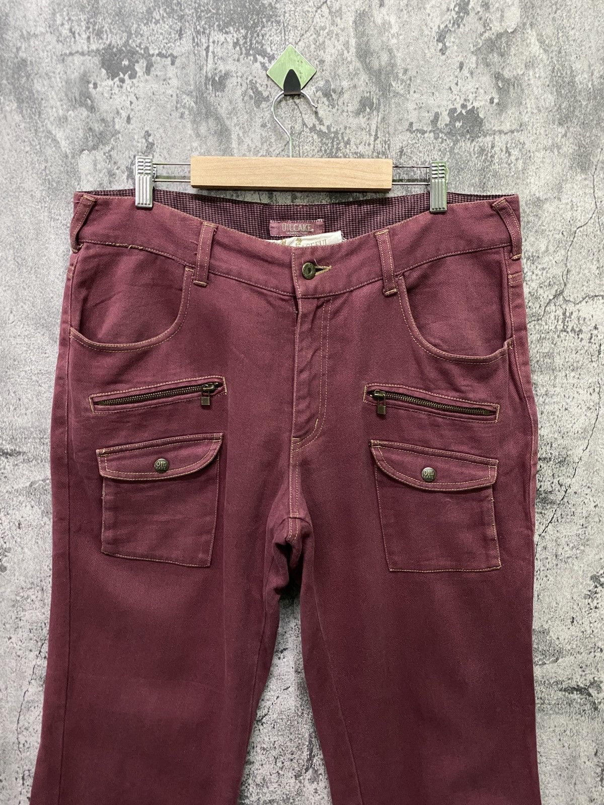 Japanese Brand Japanese Brand OIL CAKE Multipocket Buckle Bush Pants Size US 35 - 3 Thumbnail