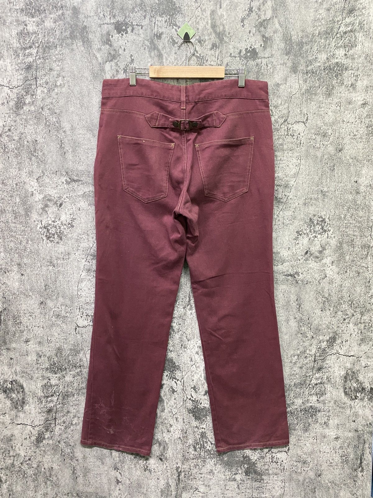Japanese Brand Japanese Brand OIL CAKE Multipocket Buckle Bush Pants Size US 35 - 2 Thumbnail