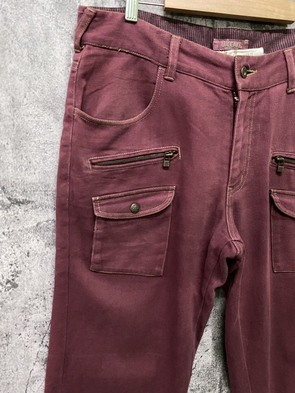 Japanese Brand Japanese Brand OIL CAKE Multipocket Buckle Bush Pants Size US 35 - 4 Thumbnail