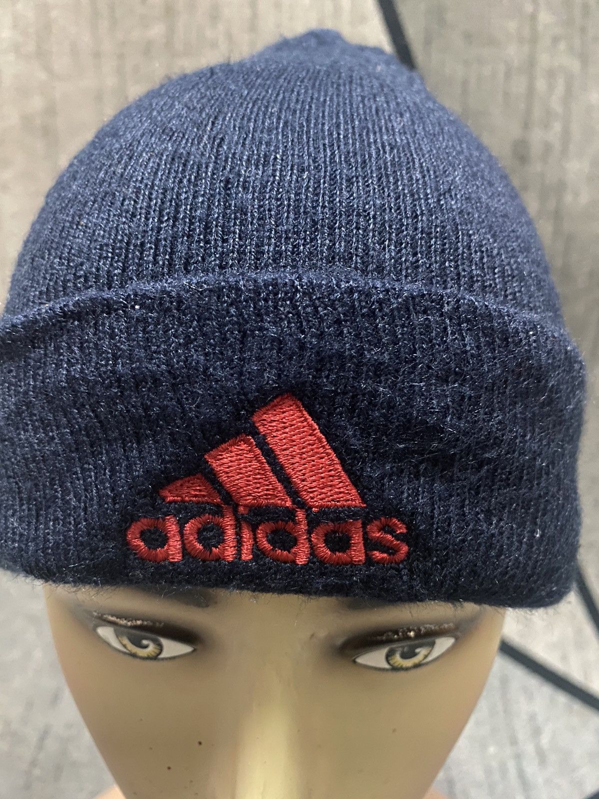 Adidas Adidas Embroidered Logo Beanie Hat Size ONE SIZE - 2 Thumbnail