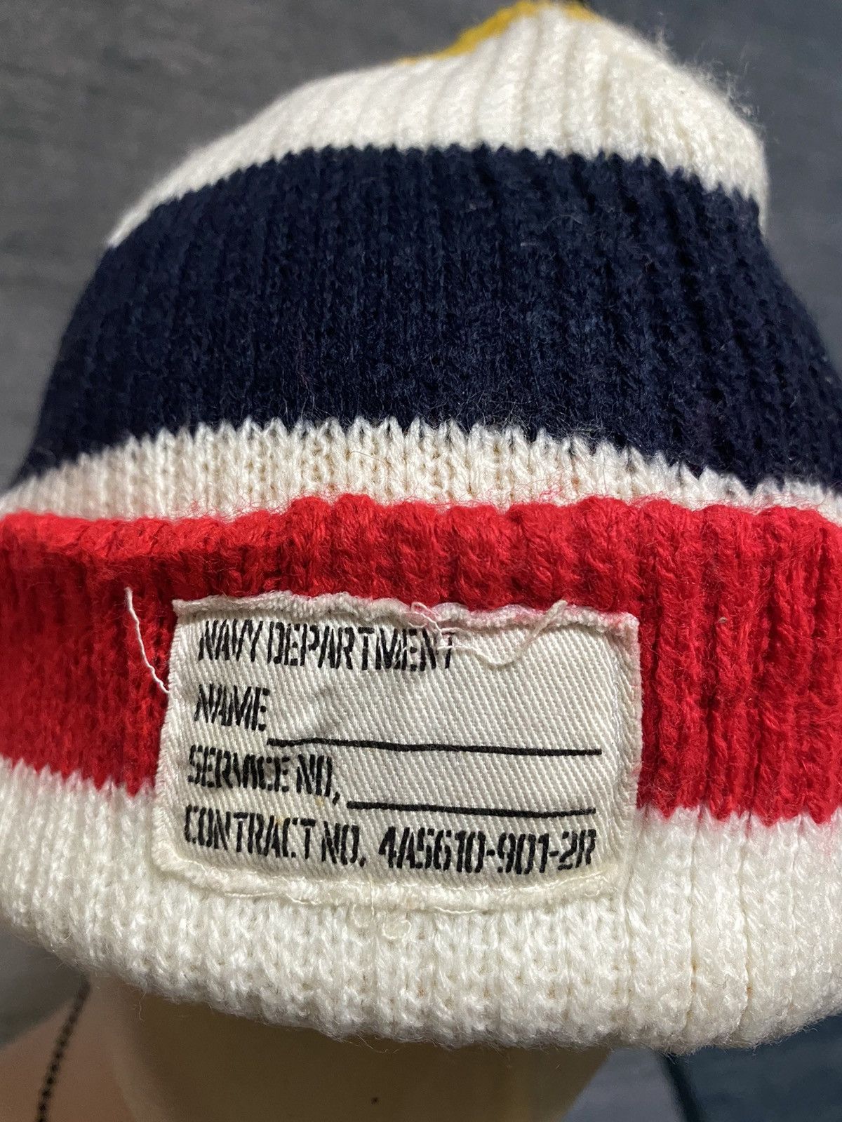 Ciaopanic × Japanese Brand CiaoPanic Multicolour Stripes Beanie Hat Size ONE SIZE - 2 Thumbnail