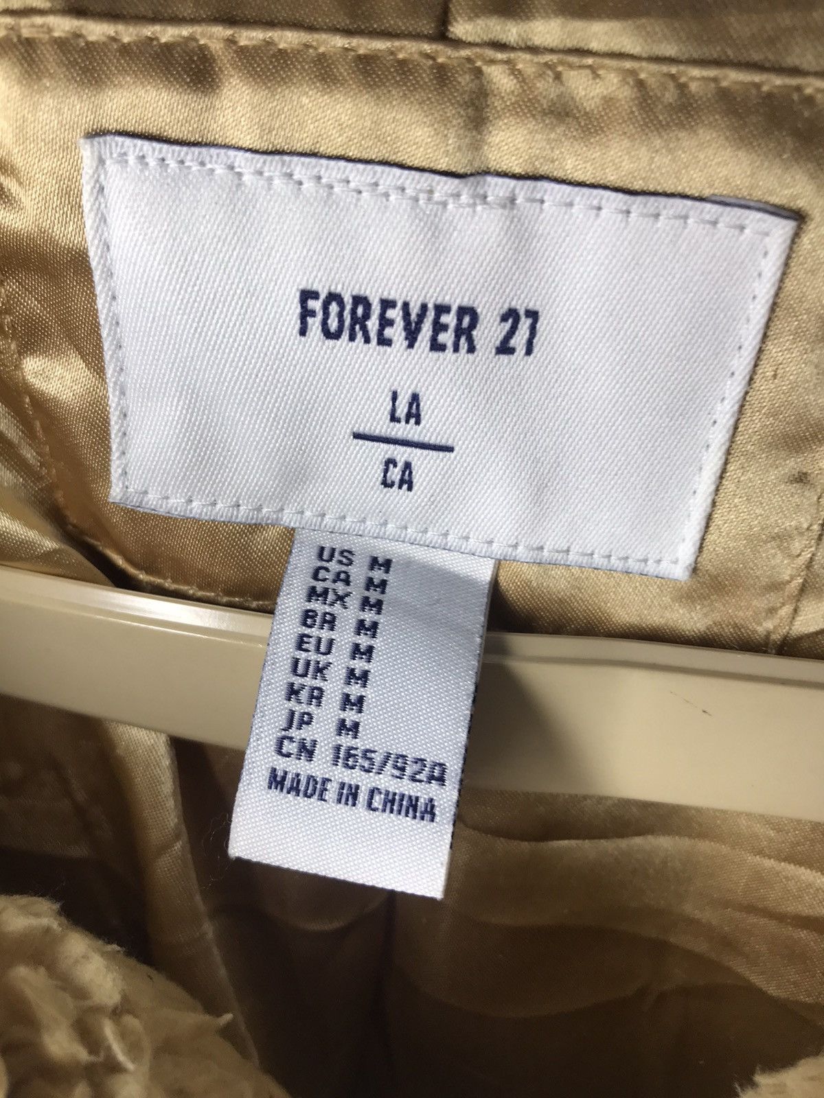 Forever 21 Forever 21 fleece zipper jacket Size US M / EU 48-50 / 2 - 3 Thumbnail