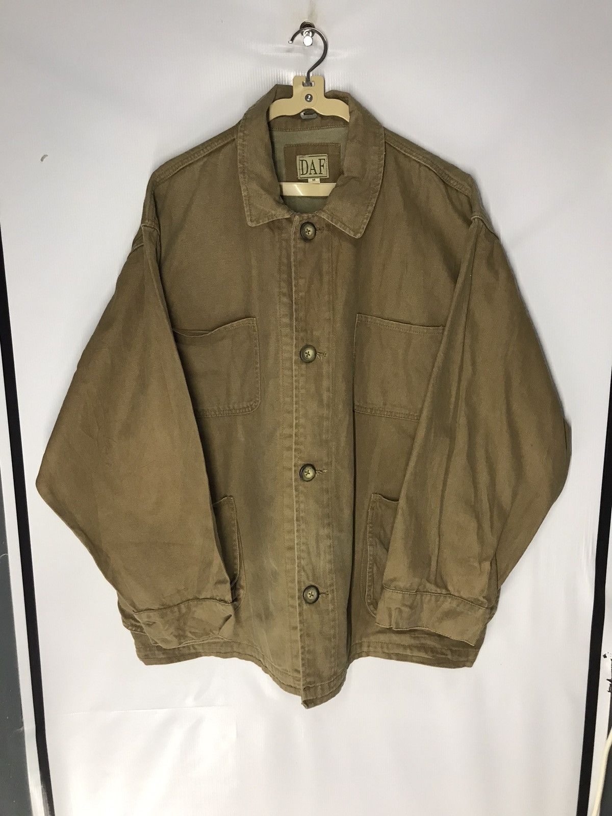 Japanese Brand × Vintage Daf workwear button jacket Size US M / EU 48-50 / 2 - 6 Thumbnail