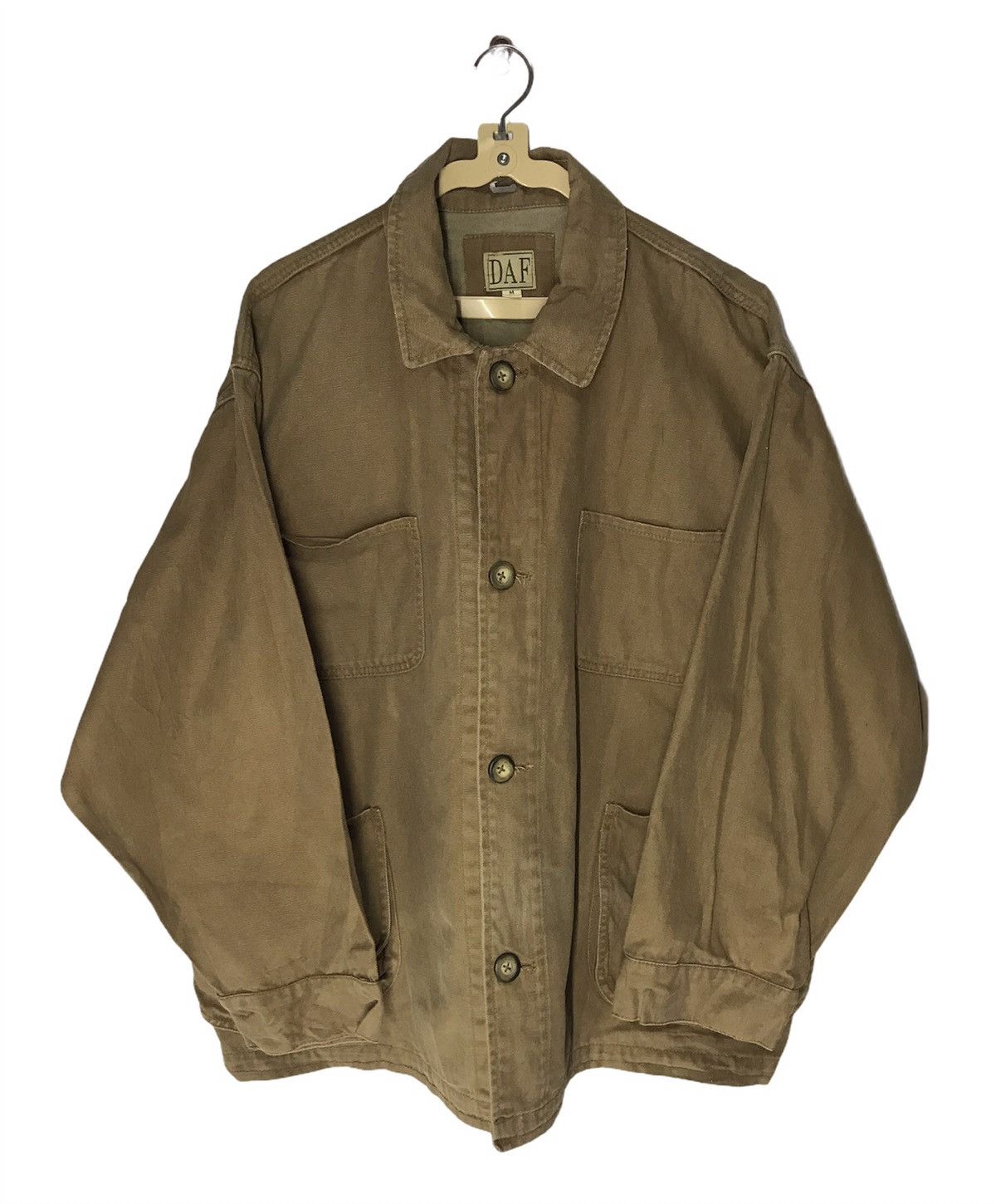 Japanese Brand × Vintage Daf workwear button jacket Size US M / EU 48-50 / 2 - 1 Thumbnail
