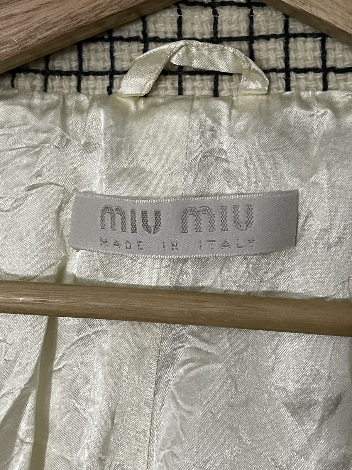 Miu Miu × Vintage Vintage Miu Miu Button Up Long Jacket Size US XS / EU 42 / 0 - 7 Thumbnail
