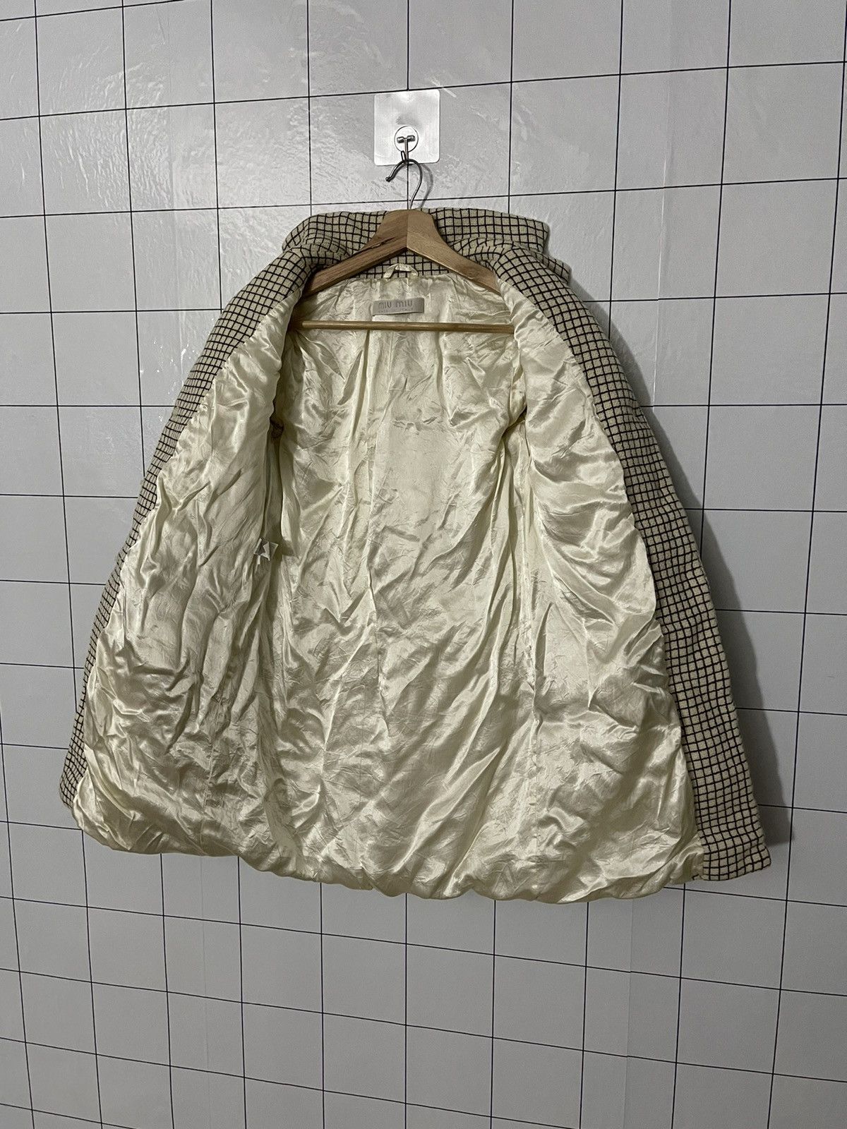 Miu Miu × Vintage Vintage Miu Miu Button Up Long Jacket Size US XS / EU 42 / 0 - 5 Thumbnail