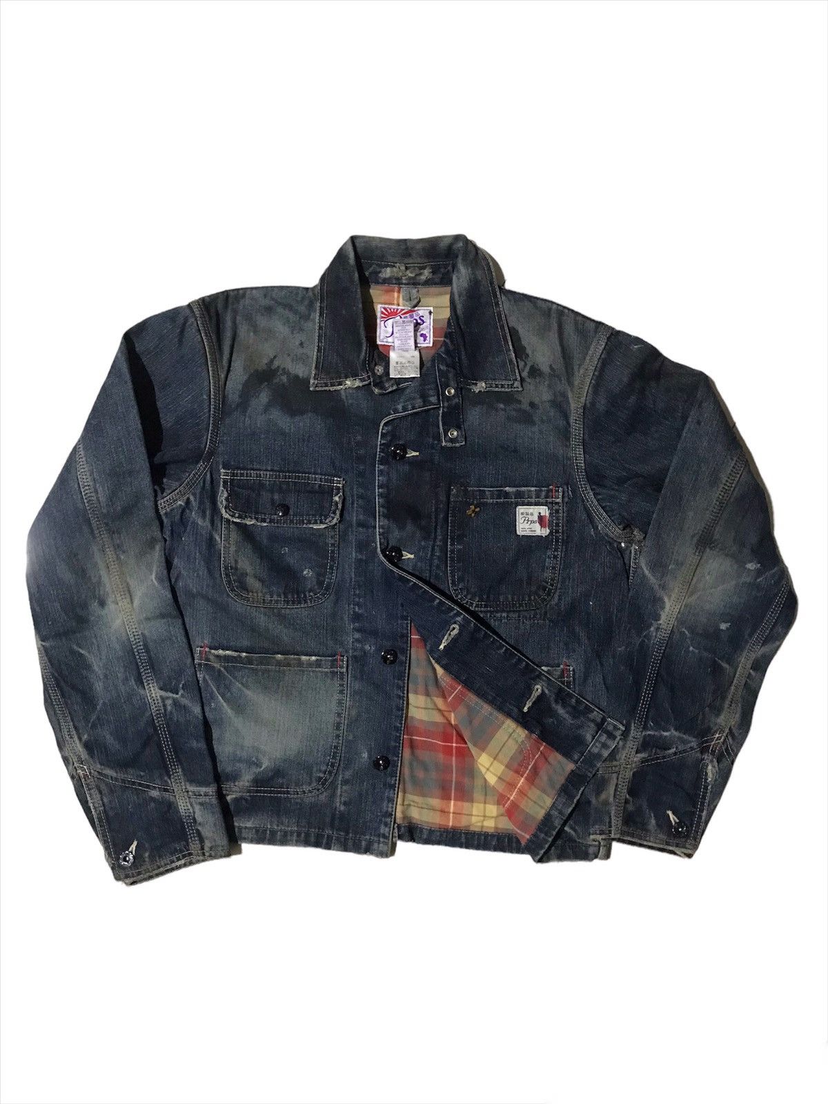 Prps 💥FinalDrop💥Vintage Prps Japan Chore Jacket Size US S / EU 44-46 / 1 - 1 Thumbnail