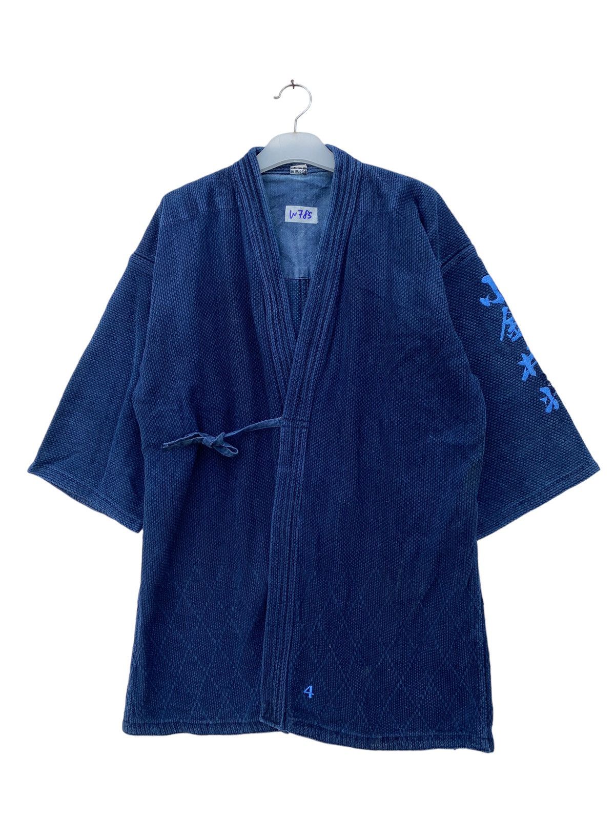 Japanese Brand Vintage Japan Kendo Indigo Jacket Size US L / EU 52-54 / 3 - 1 Preview