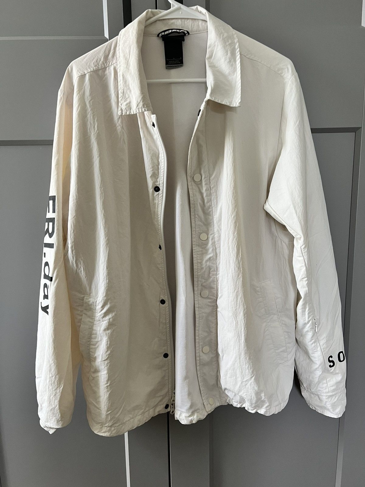 Nike × Soulland *RARE* Soulland x Nike FRI.day Coach Jacket Size US L / EU 52-54 / 3 - 2 Thumbnail