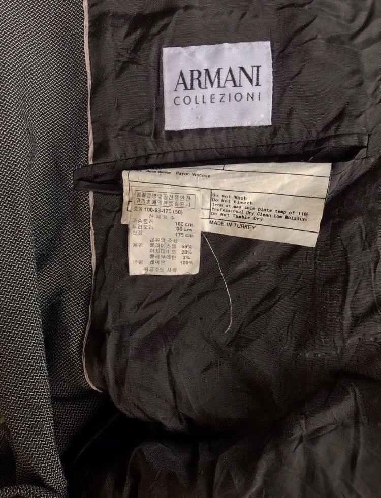 Armani × Vintage 🔥Armani Collezioni Relaxing Jacket Size US S / EU 44-46 / 1 - 4 Thumbnail