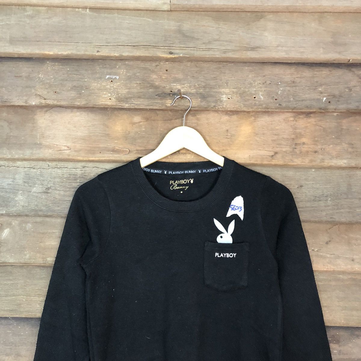 Playboy Playboy Bunny Black Sweatshirt #5623 Size S / US 4 / IT 40 - 2 Thumbnail