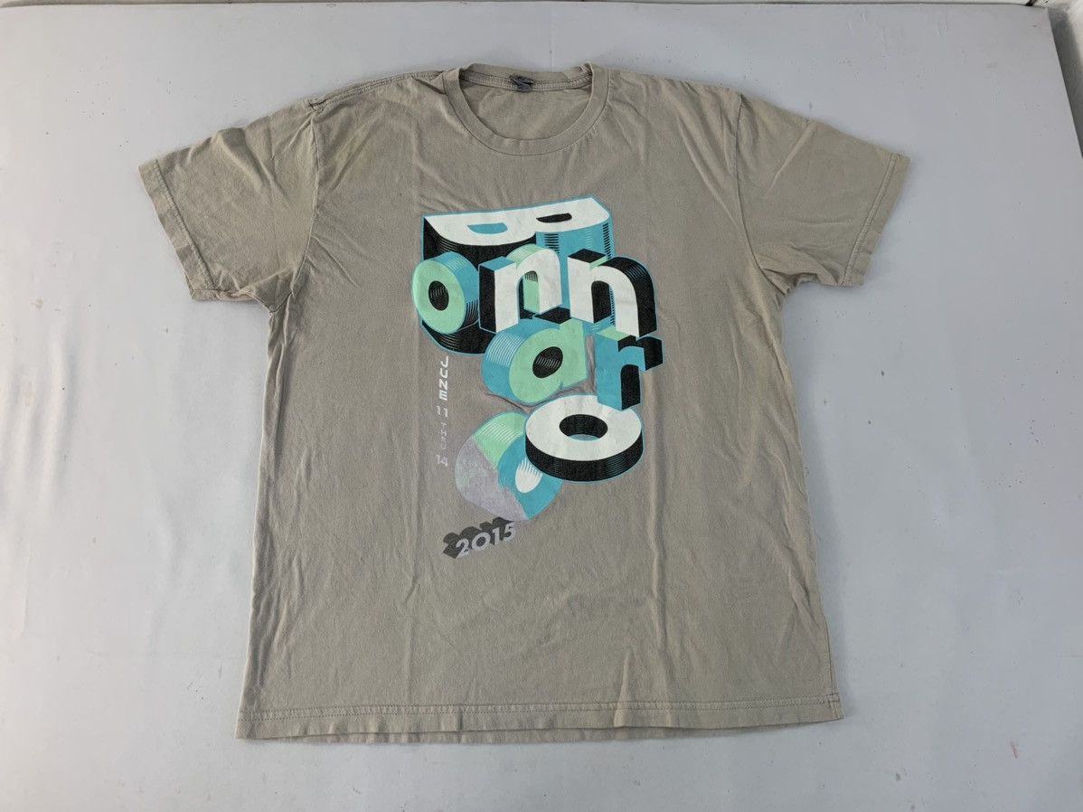 Vintage Bonnaroo Music And Art Festival Tour 2014 Band List Up Tee Size US M / EU 48-50 / 2 - 1 Thumbnail