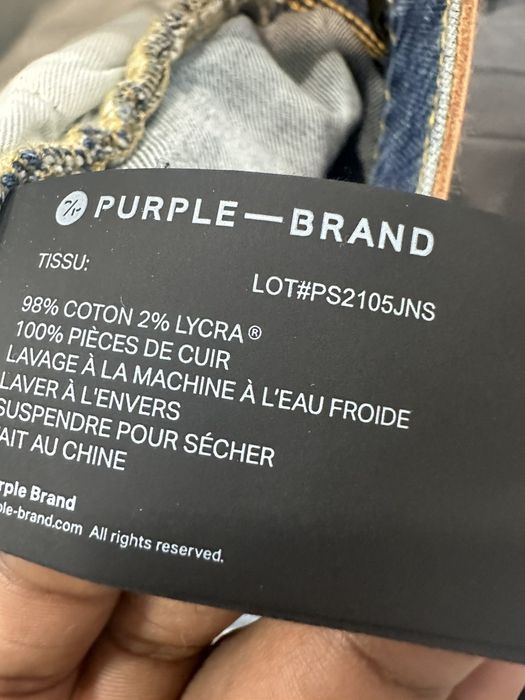 Purple Purple brand Jeans Grailed