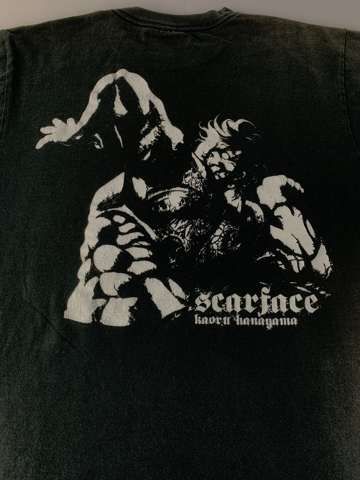 Anime Scarface Read Baki Gaiden Kaoru Hanayama Japanese Comic Tee Size US L / EU 52-54 / 3 - 2 Thumbnail