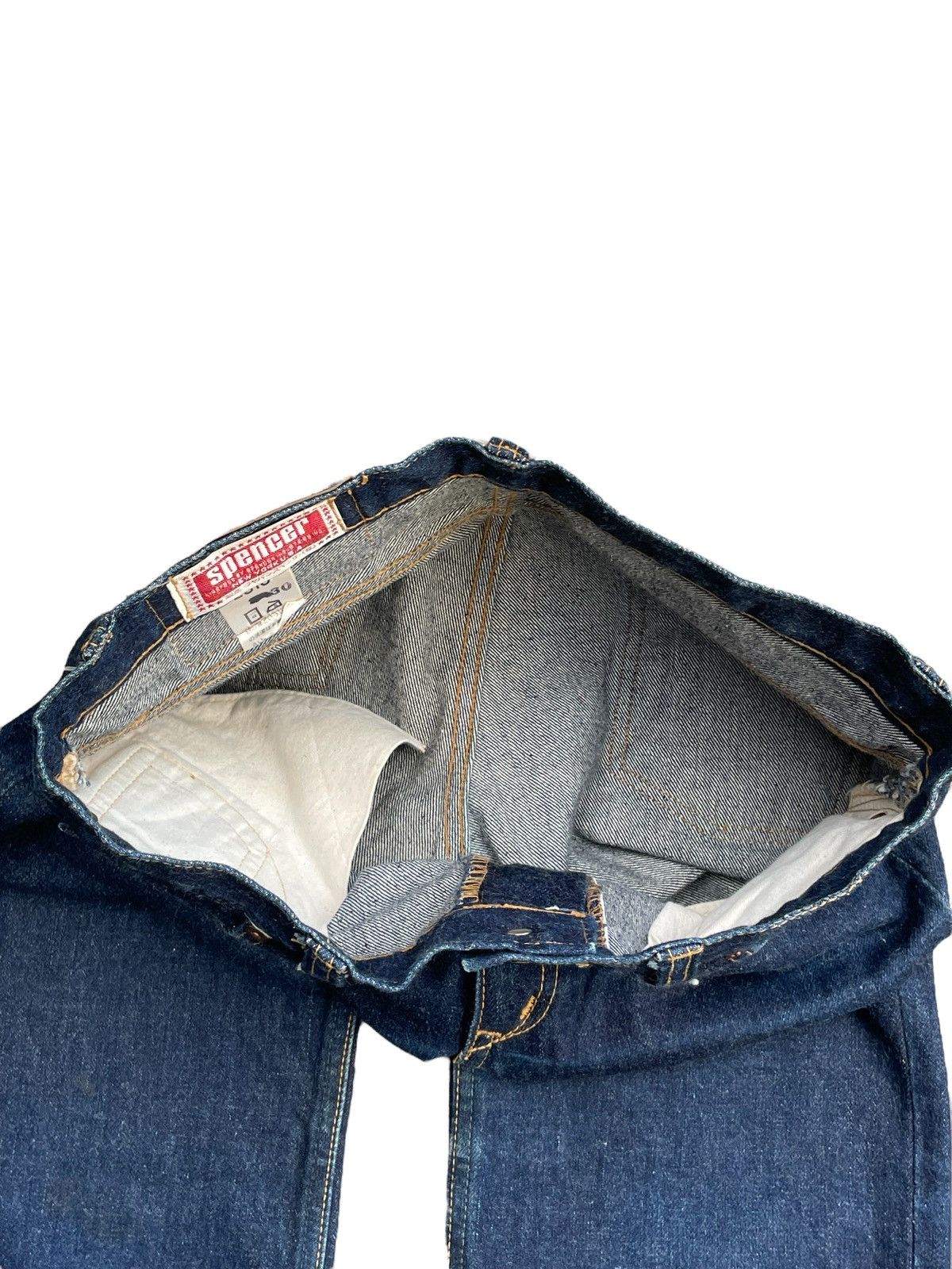 Japanese Brand Vintage 80’s Spencer Denim Size US 30 / EU 46 - 9 Thumbnail