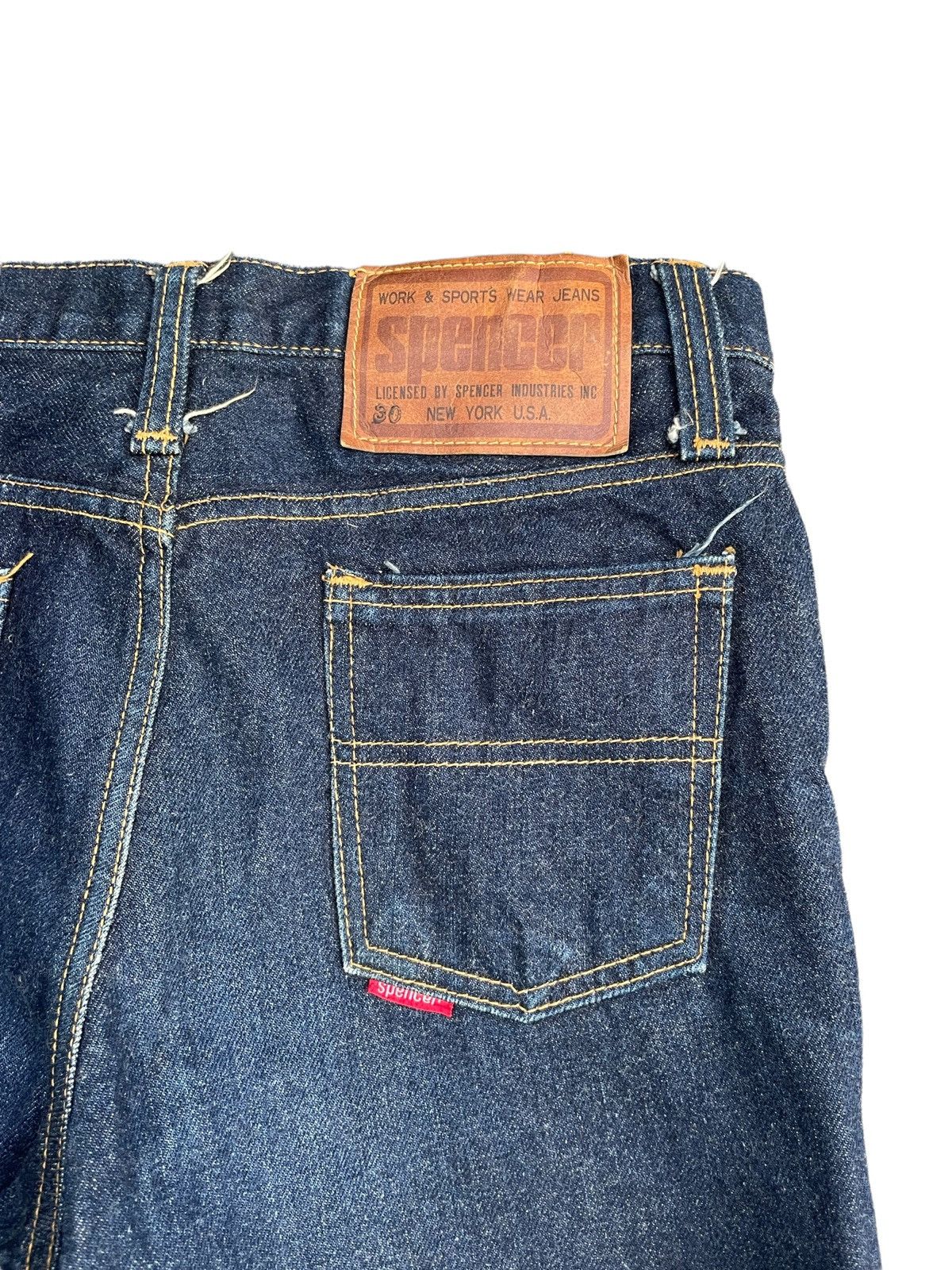 Japanese Brand Vintage 80’s Spencer Denim Size US 30 / EU 46 - 13 Thumbnail