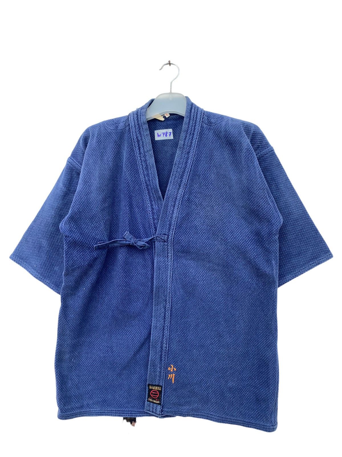 Japanese Brand Vintage Tohyama Indigo Kendogi Jacket Kapital & Visvim Size US M / EU 48-50 / 2 - 1 Thumbnail