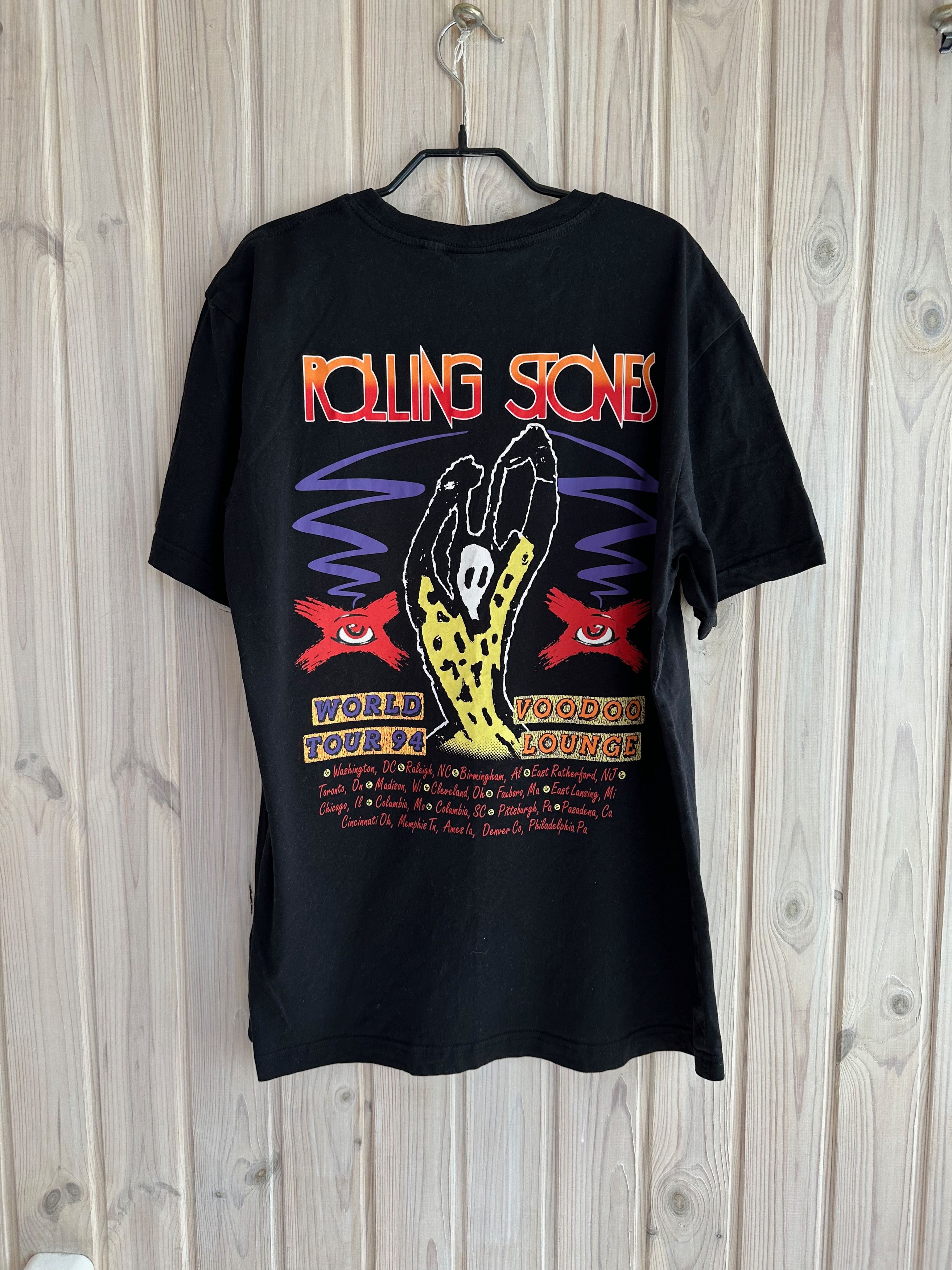 REPRINT The Rolling Stones Voodoo Lounge 1994 World Tour - Tops