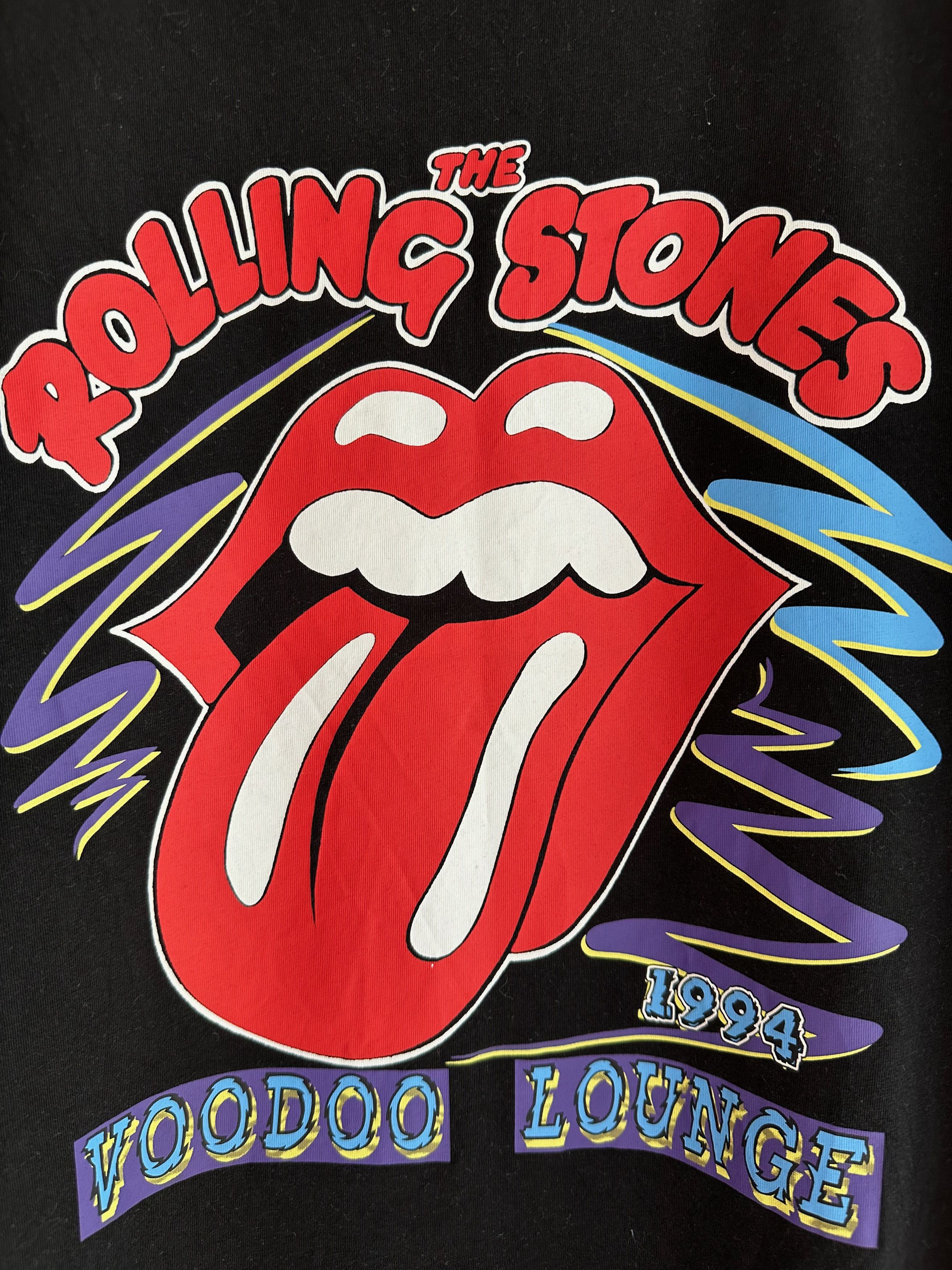 REPRINT The Rolling Stones Voodoo Lounge 1994 World Tour - Tops