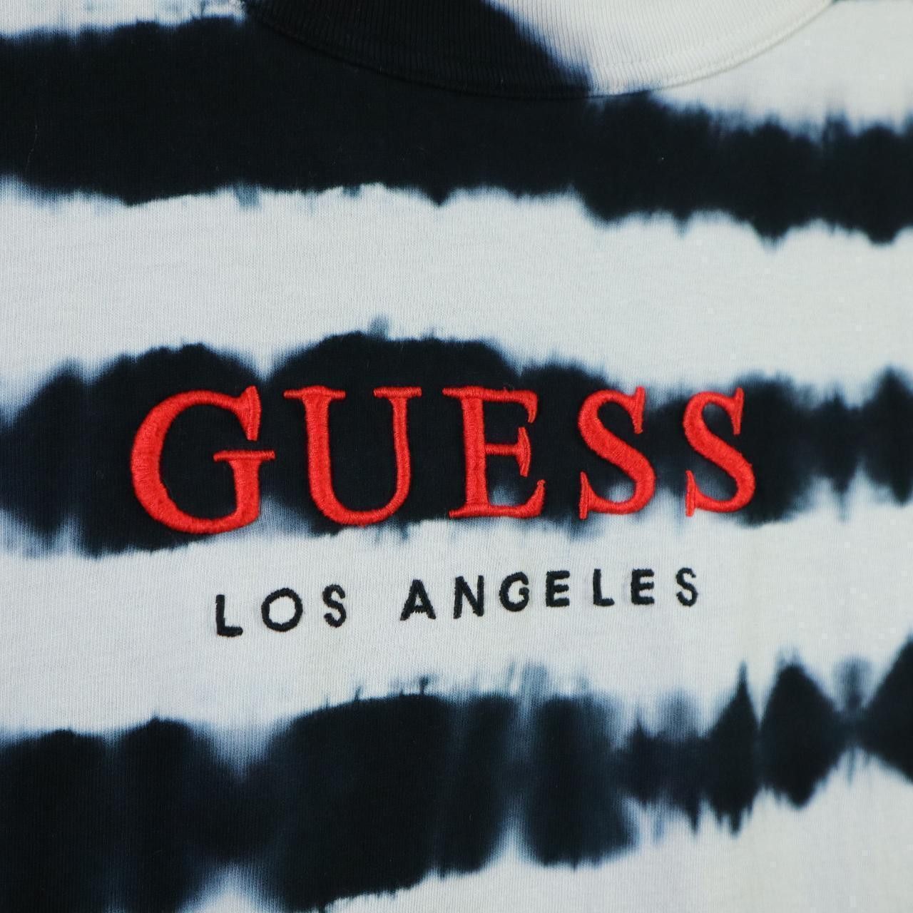 Guess Essential Guess Striped Tie Dye T-shirt Size US L / EU 52-54 / 3 - 3 Thumbnail